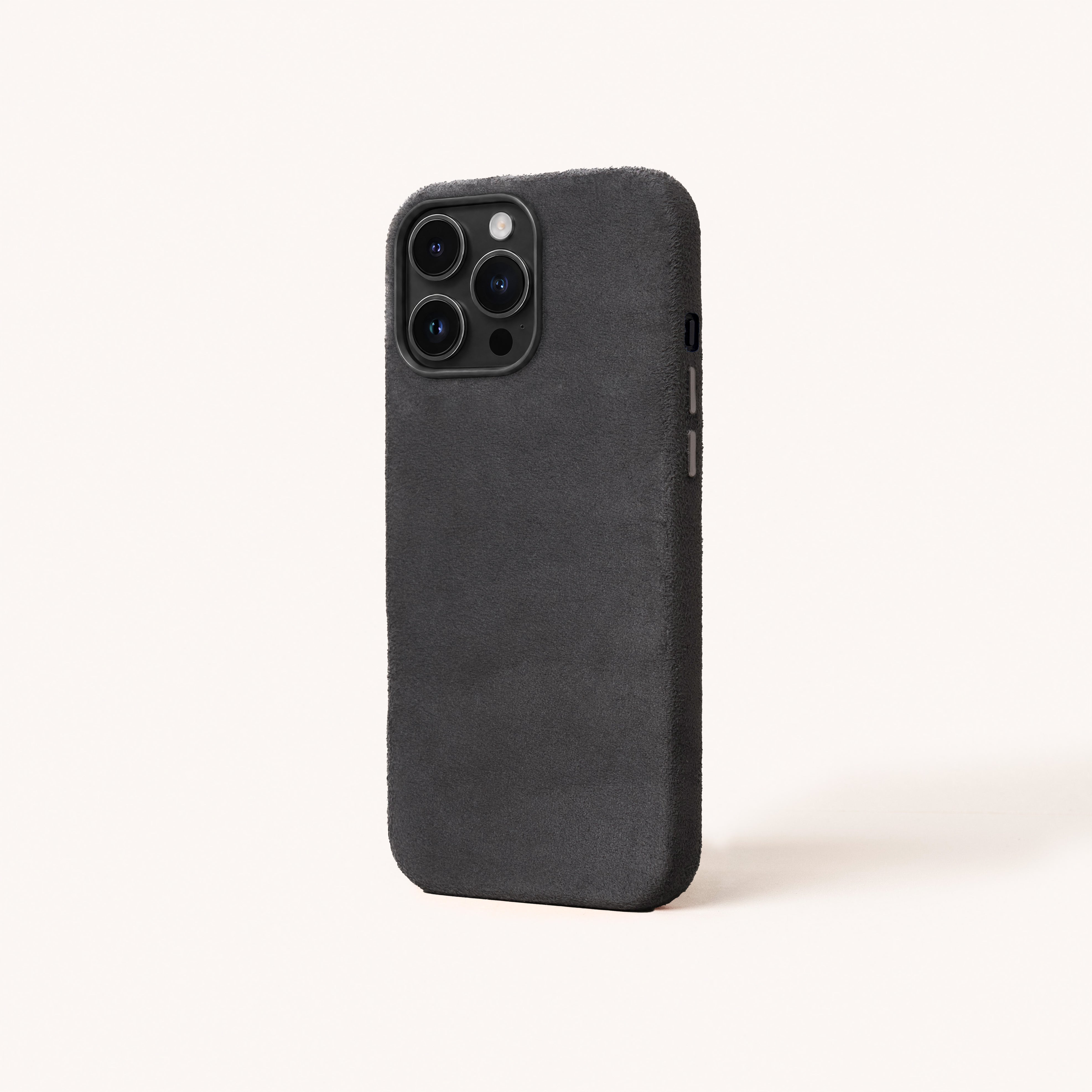 iPhone 12 Pro - Alcantara Case - Dark Gray