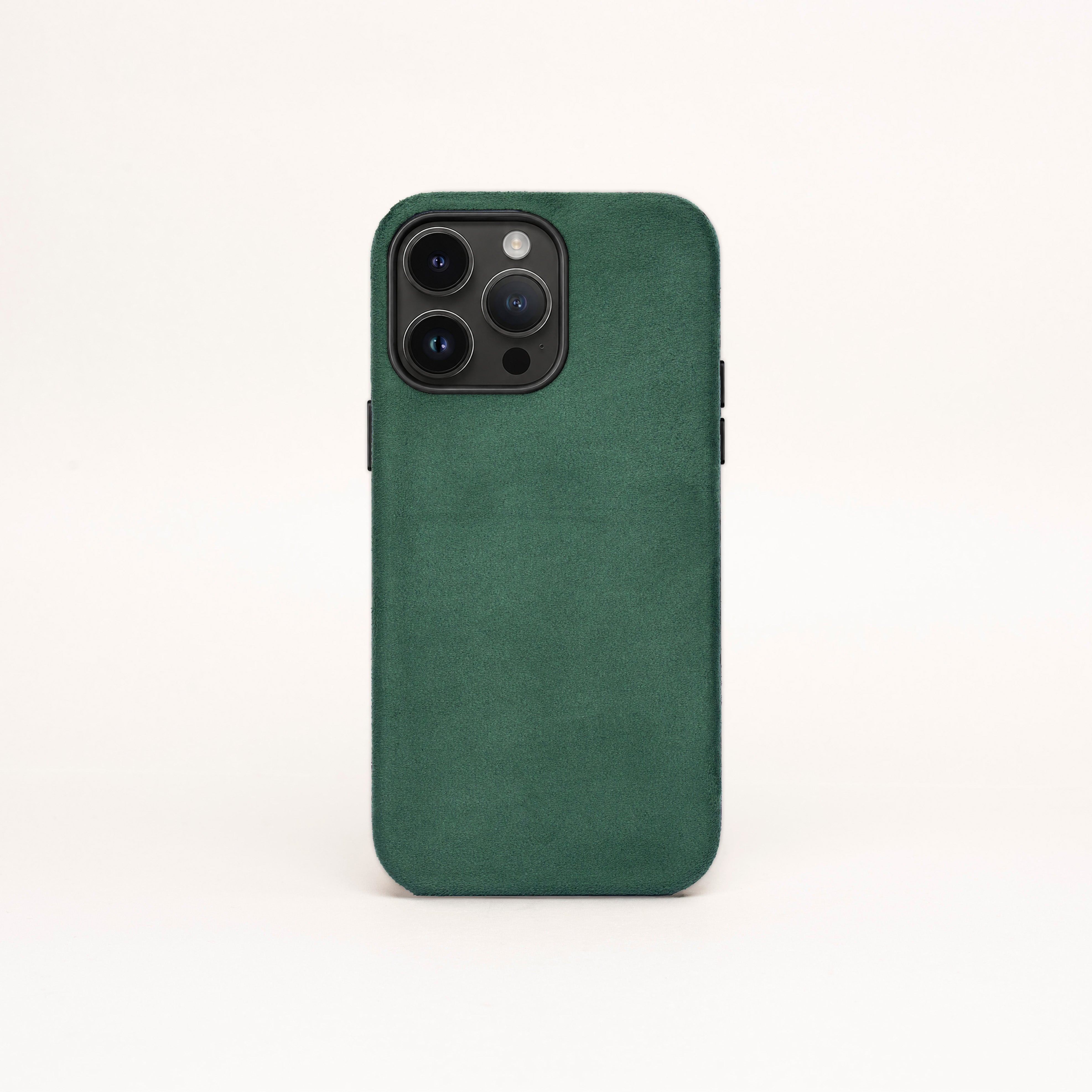 iPhone 13 Pro Max - Alcantara Case - Green
