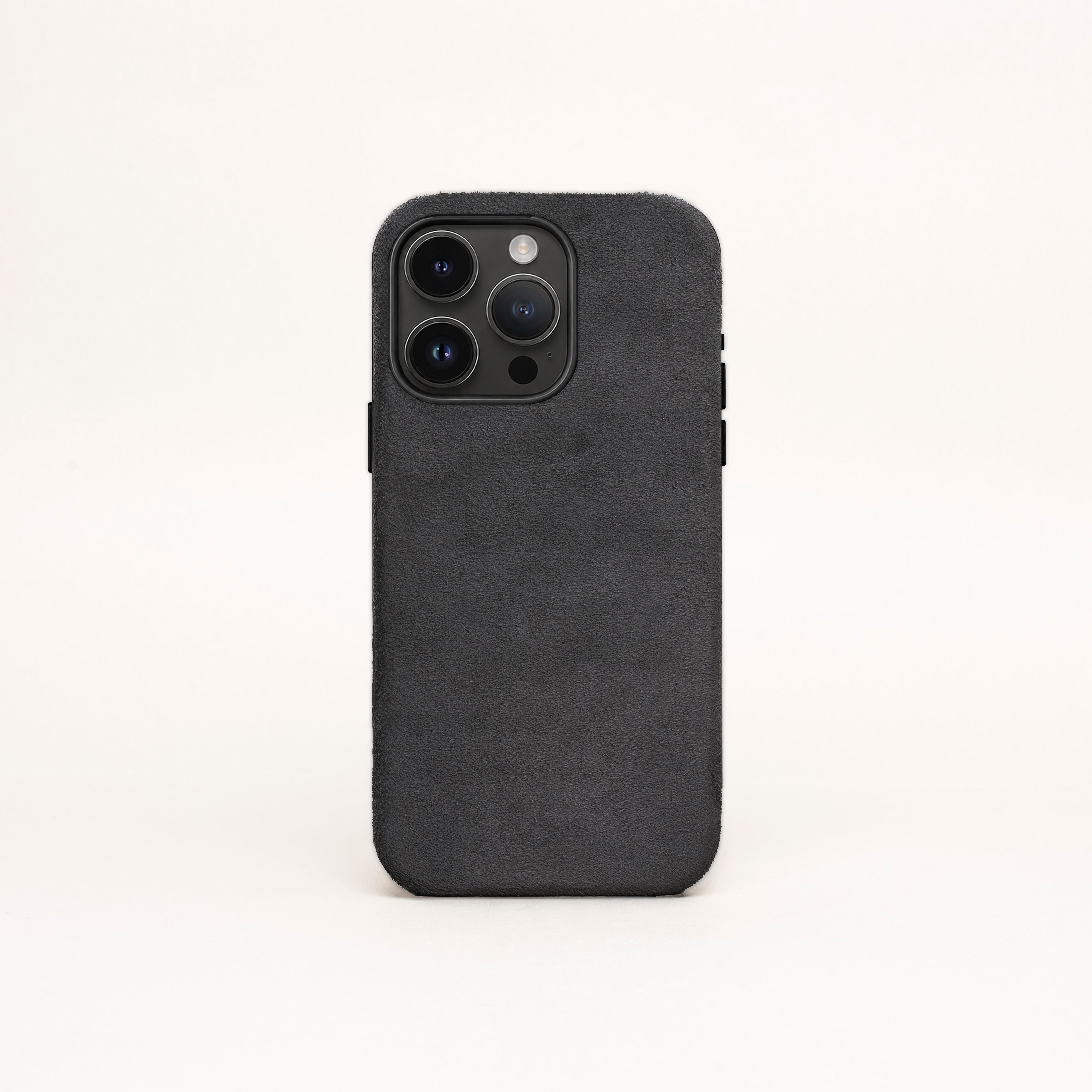 iPhone 15 Pro Max - Alcantara Case - Dark Gray