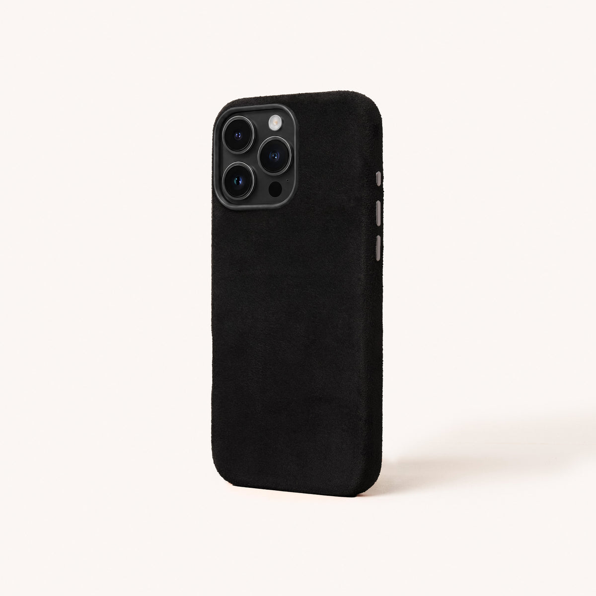 iPhone 15 Pro Max - Alcantara Case - Black