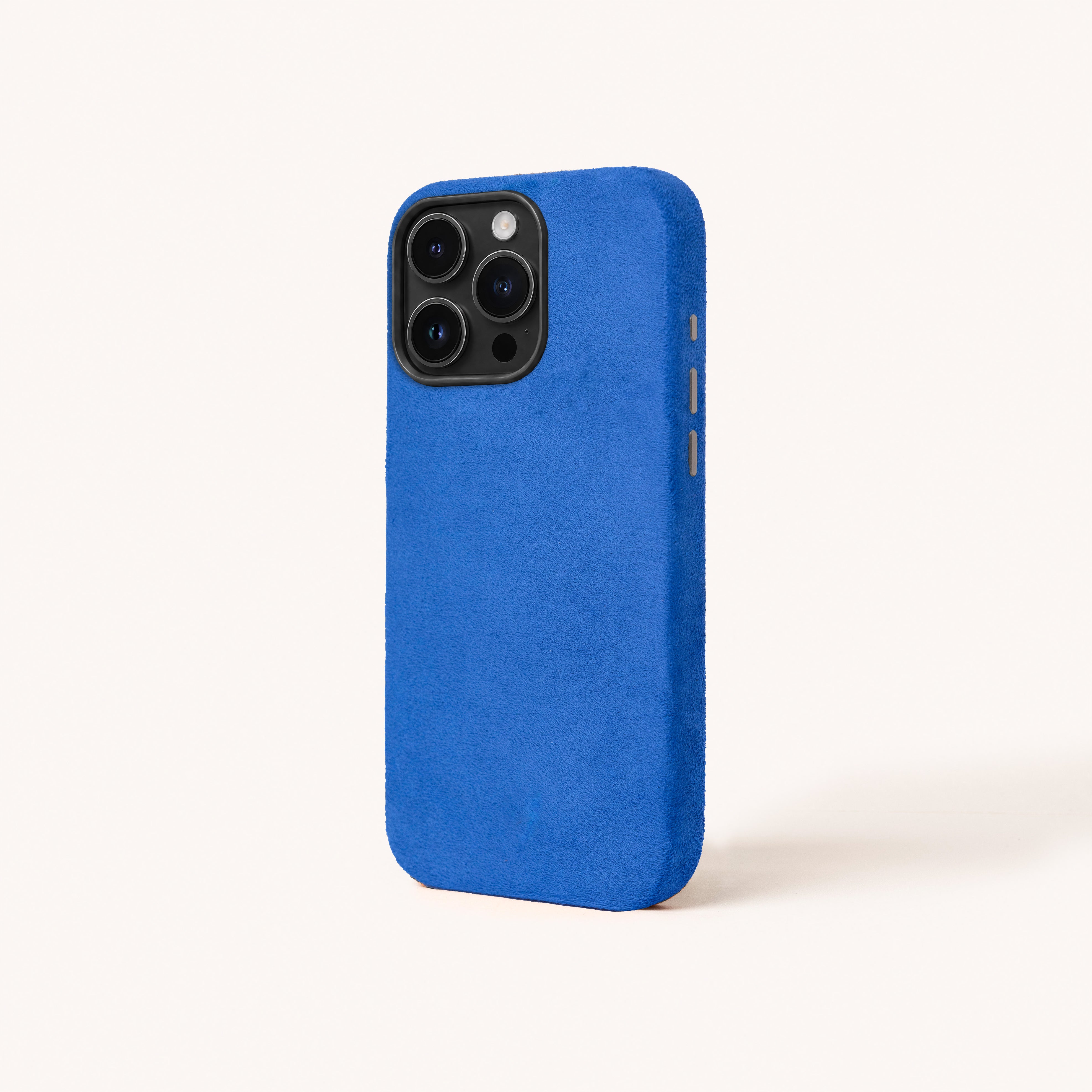 iPhone 15 Pro Max - Alcantara Case - Electric Blue