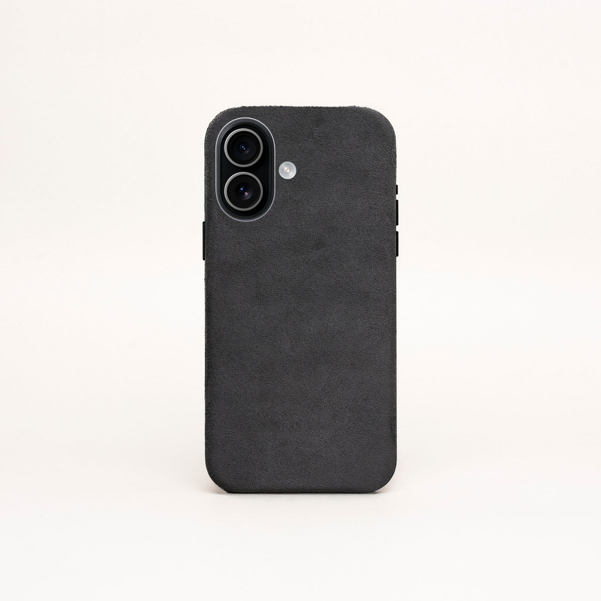 iPhone 16 - Alcantara Case - Dark Gray