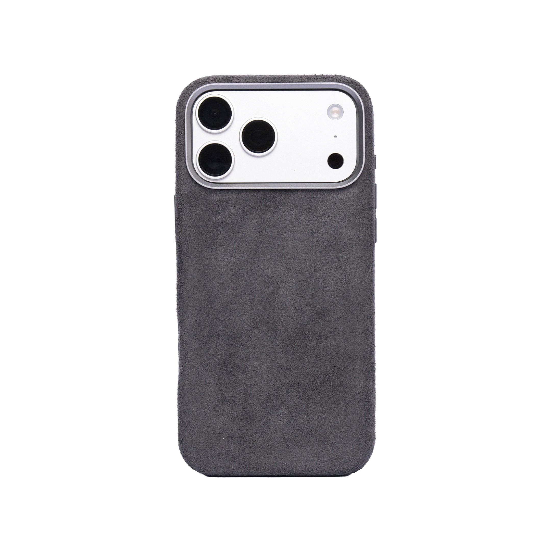 iPhone 17 Pro - Suede Case - Nardo Gray