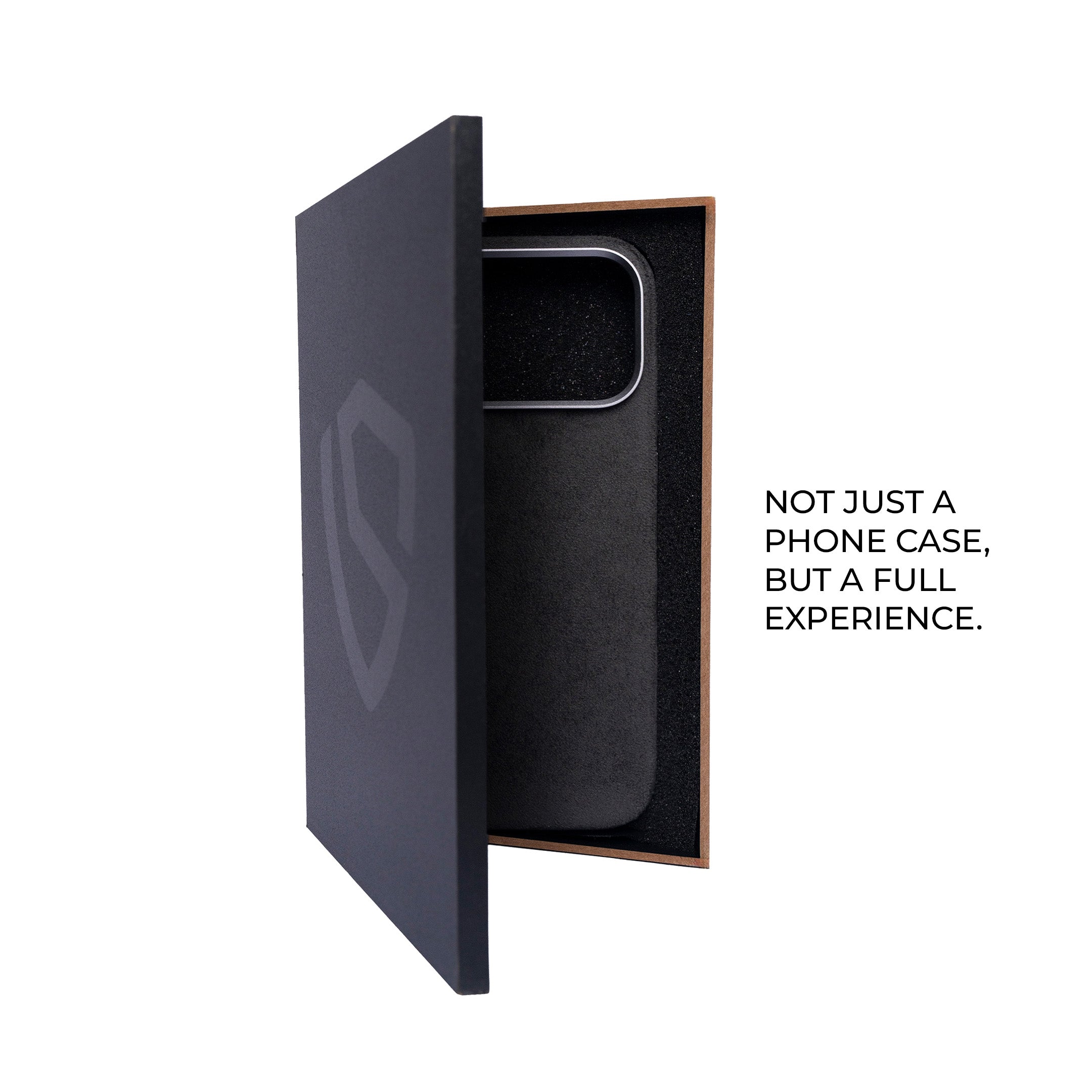iPhone 17 Pro Max - Suede Case - Dark Gray
