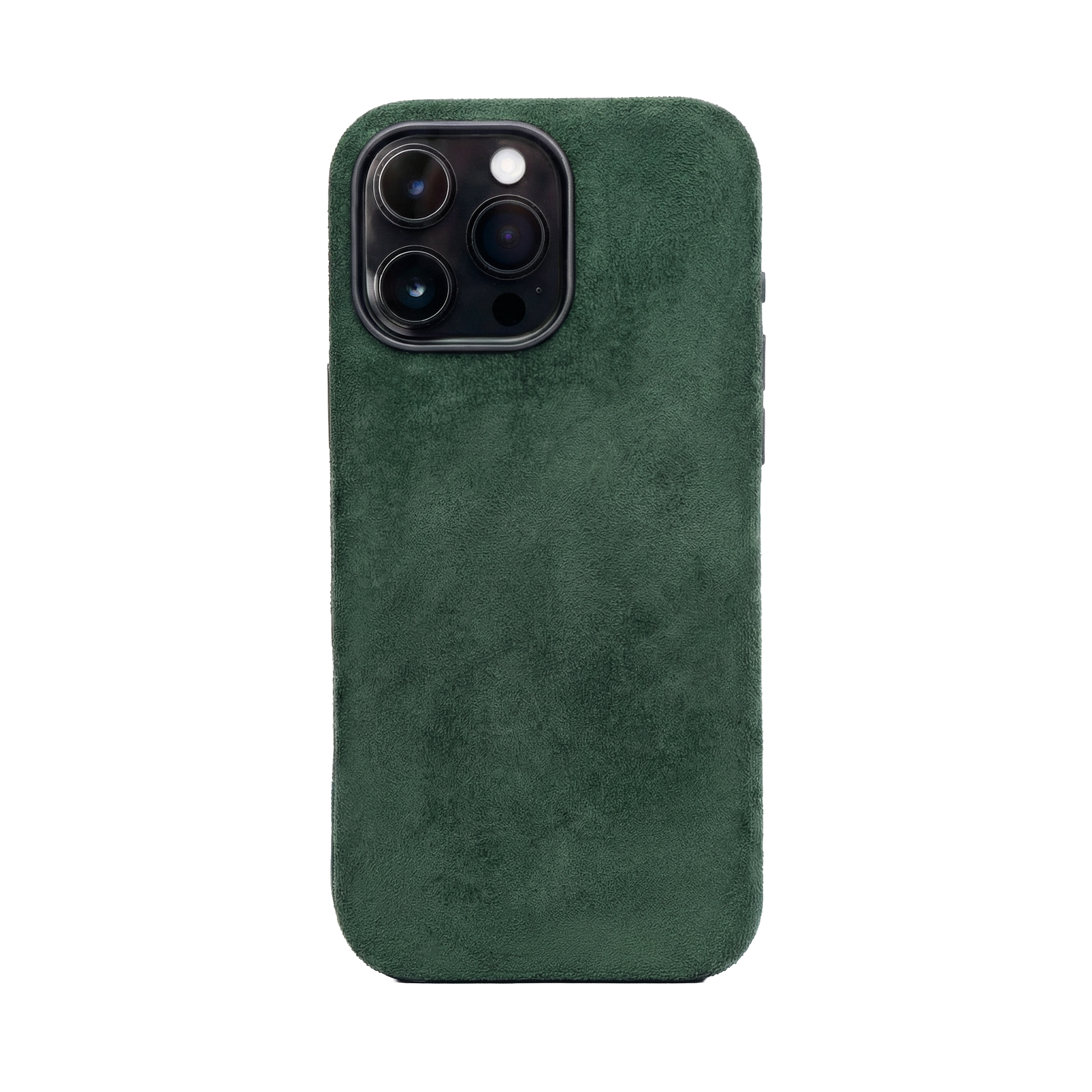 iPhone 15 Pro Max - Suede Case - Green