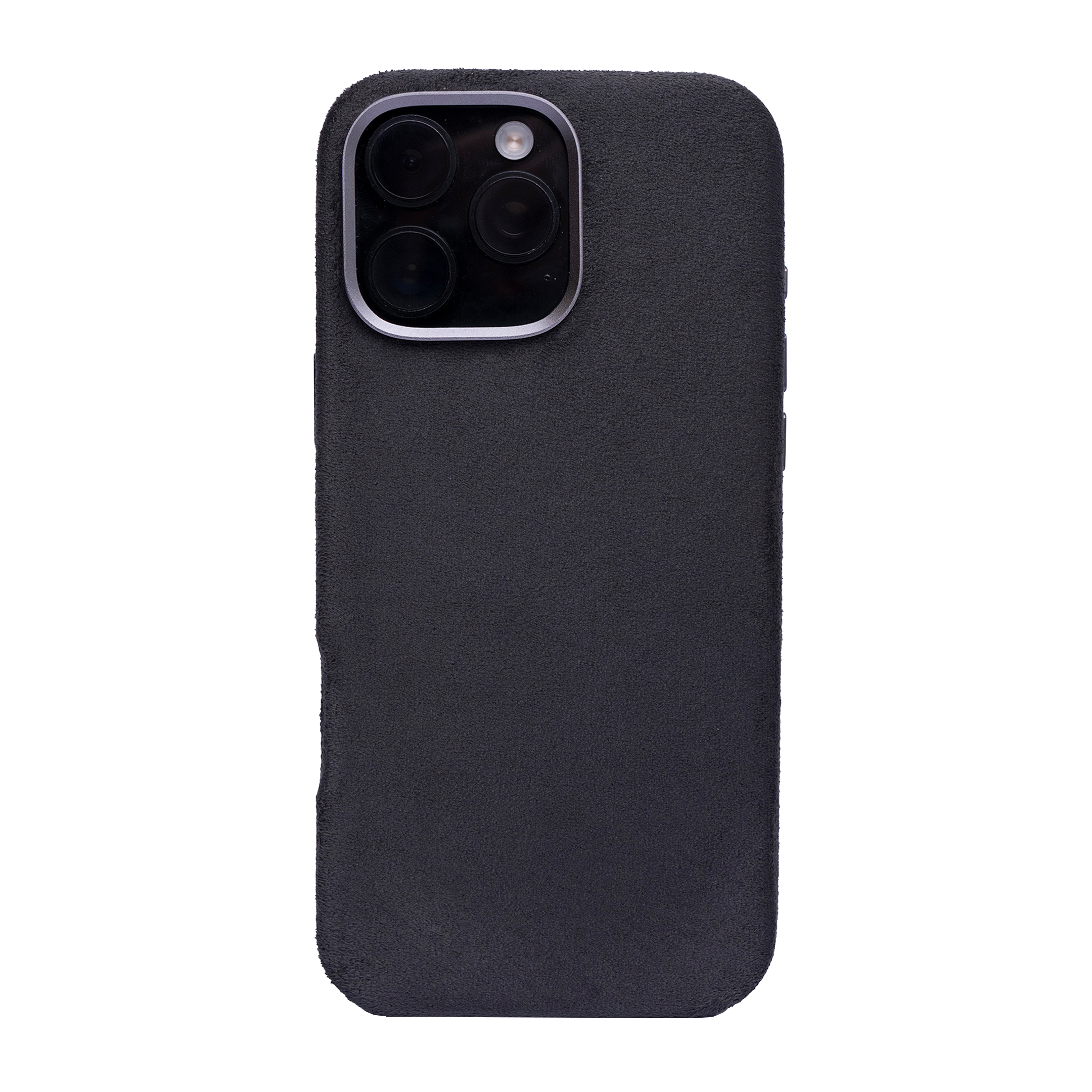 iPhone 16 Pro Max - Suede Case - Dark Gray