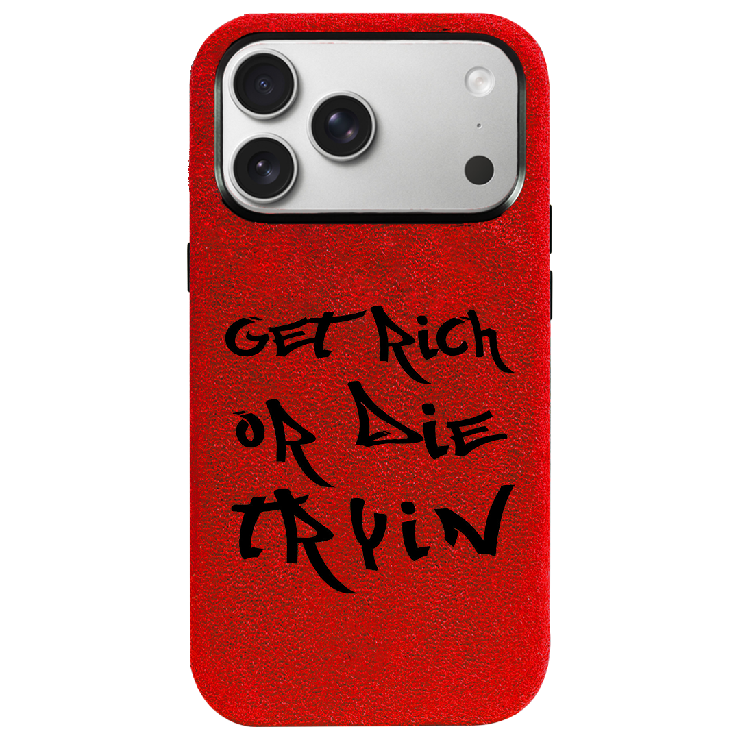 Get Rich or Die Trying - iPhone Case
