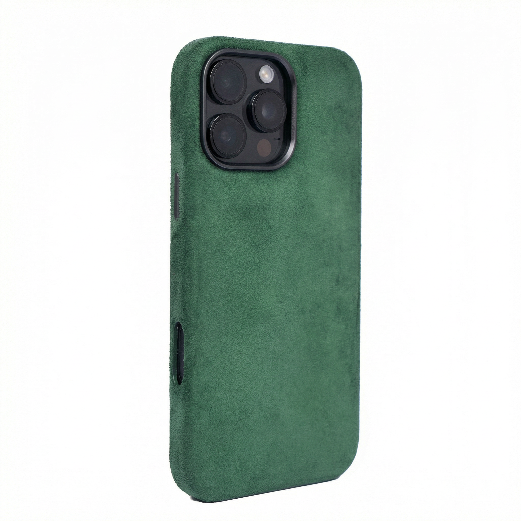 iPhone 16 Pro - Suede Case - Green