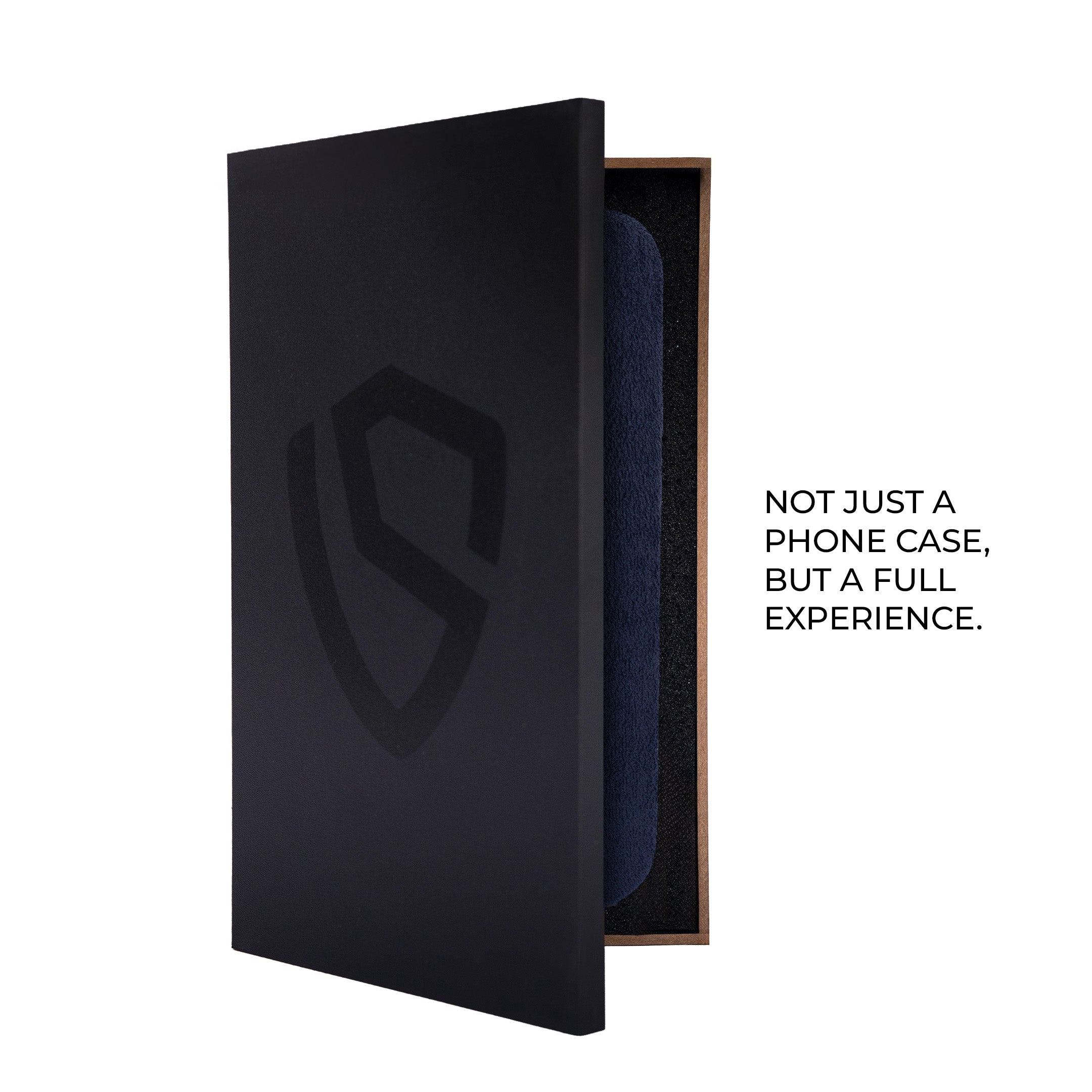 iPhone 16 Pro Max - Suede Case - Navy Blue