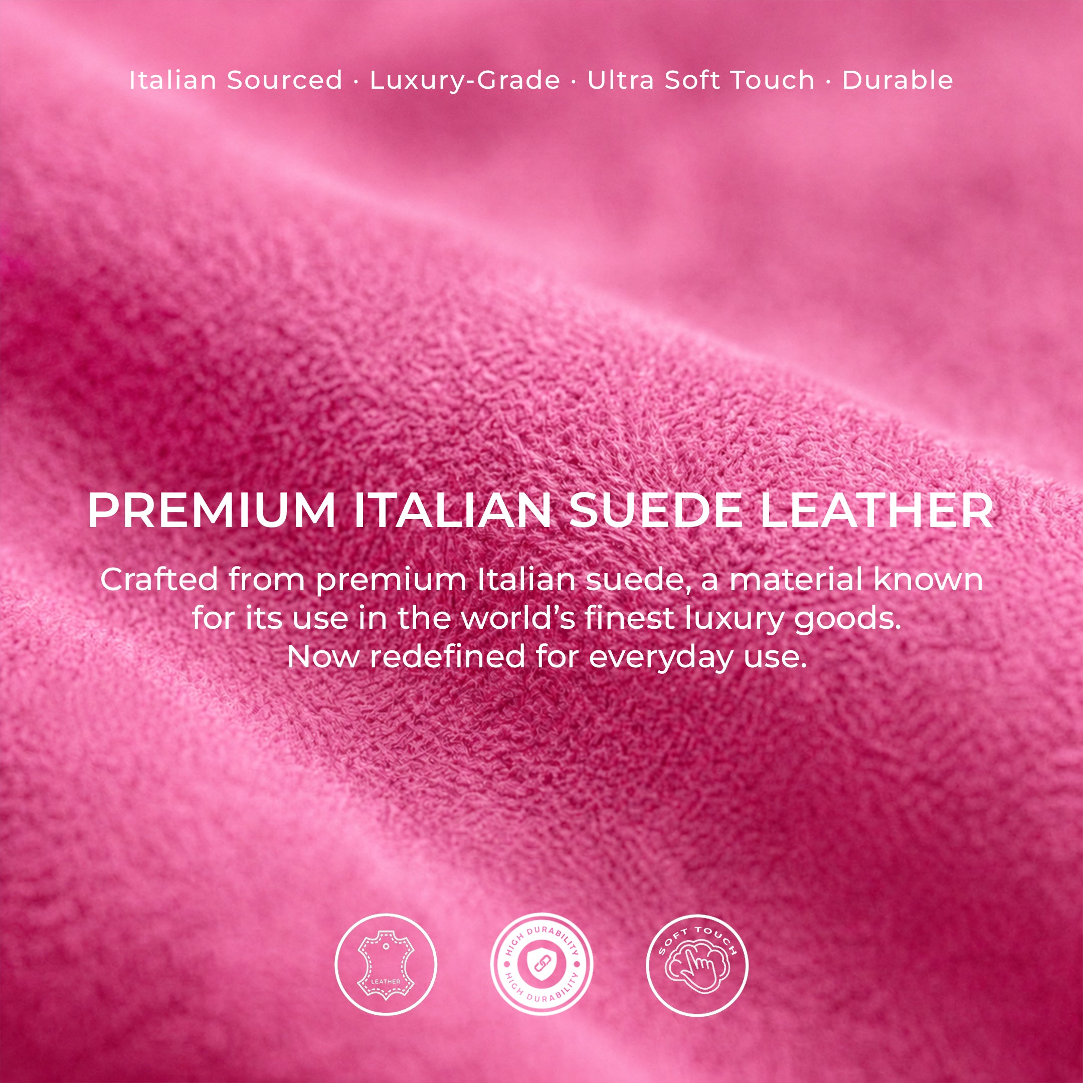 iPhone 17 Pro Max - Suede Case - Pink