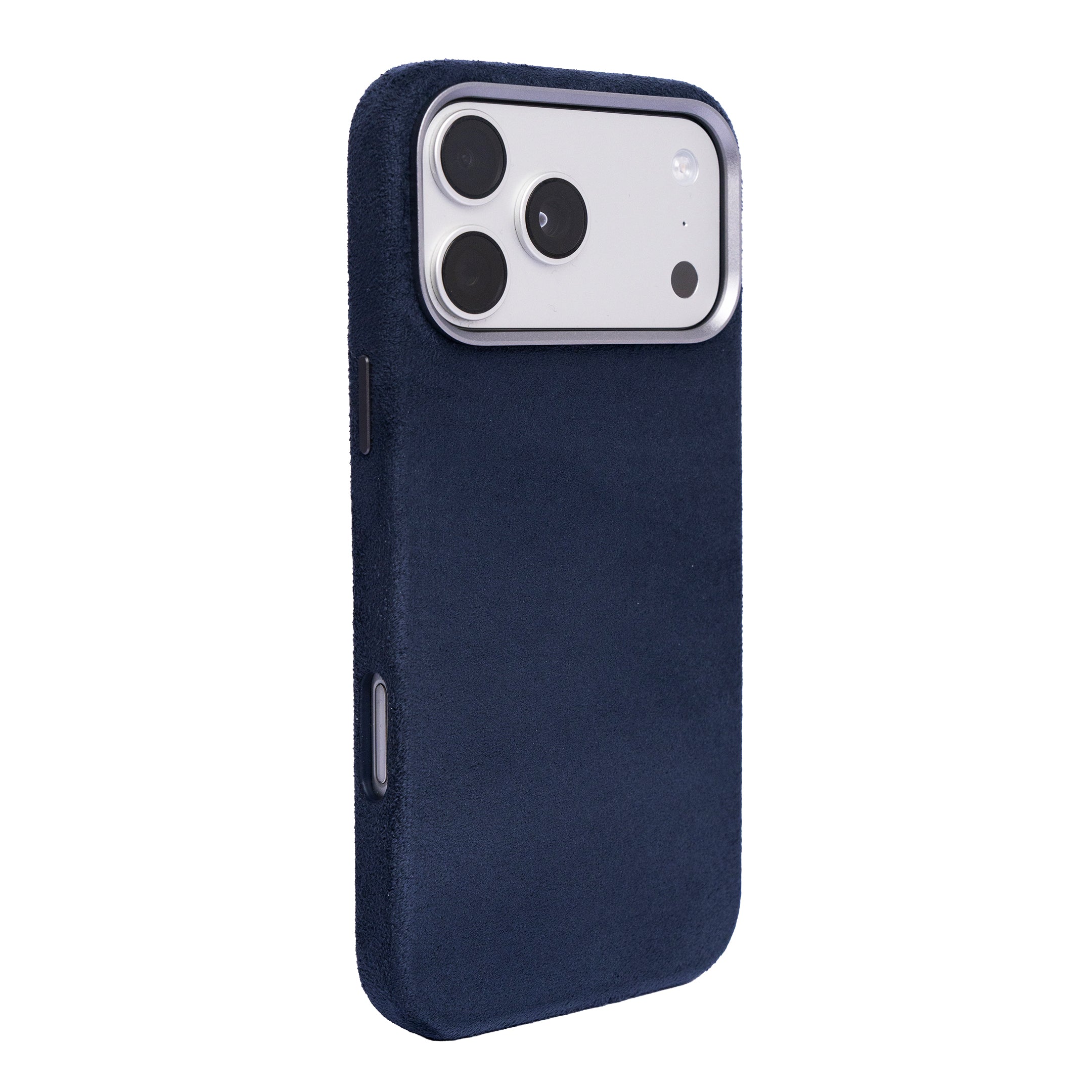 iPhone 17 Pro Max - Suede Case - Navy Blue