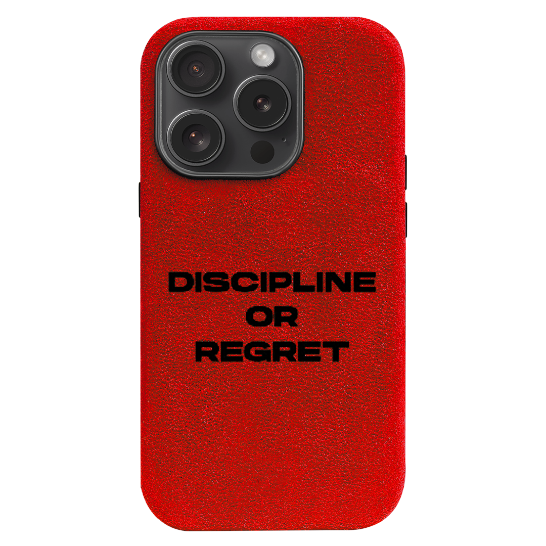 Discipline or Regret - iPhone Case