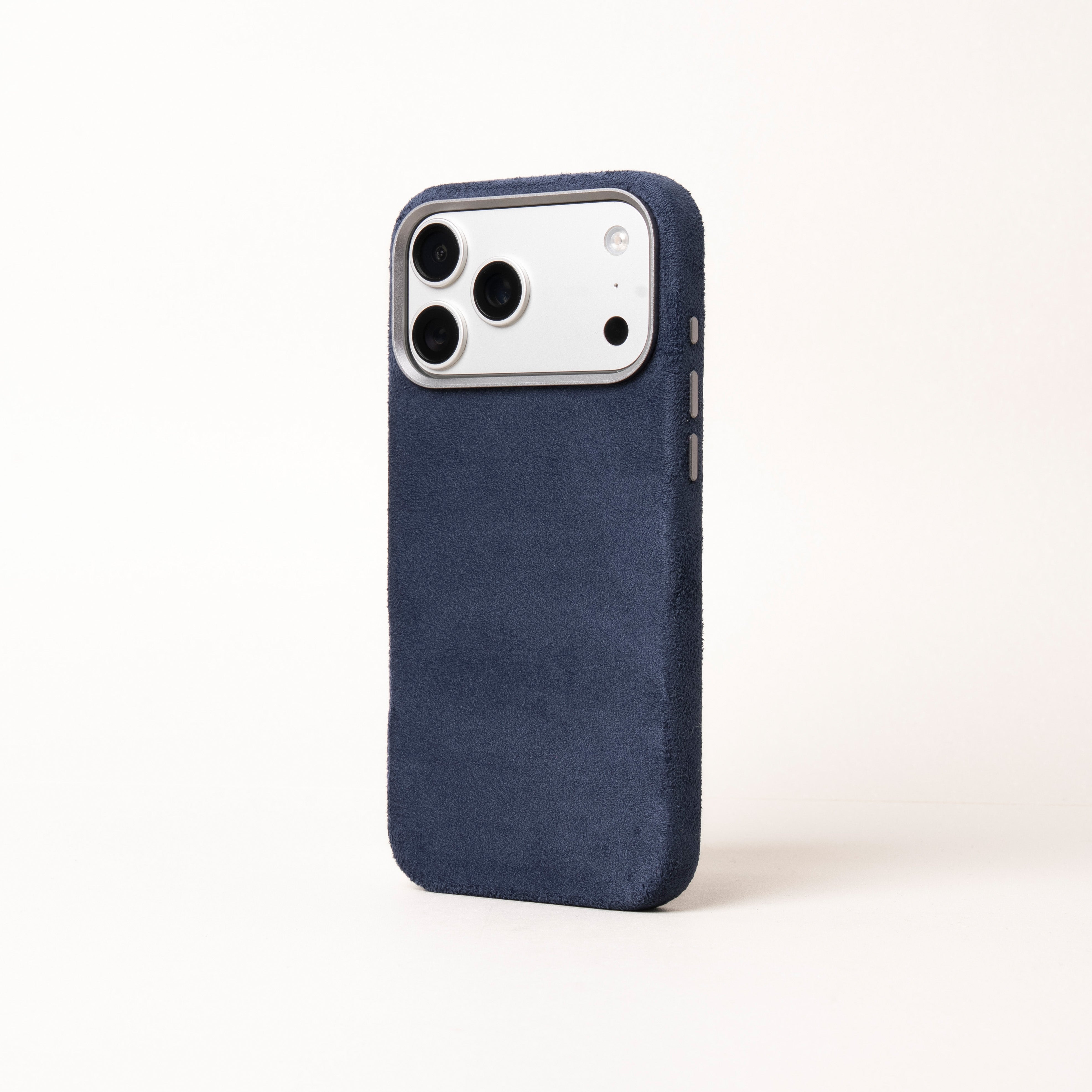 iPhone 17 Pro Max - Alcantara Case - Navy Blue
