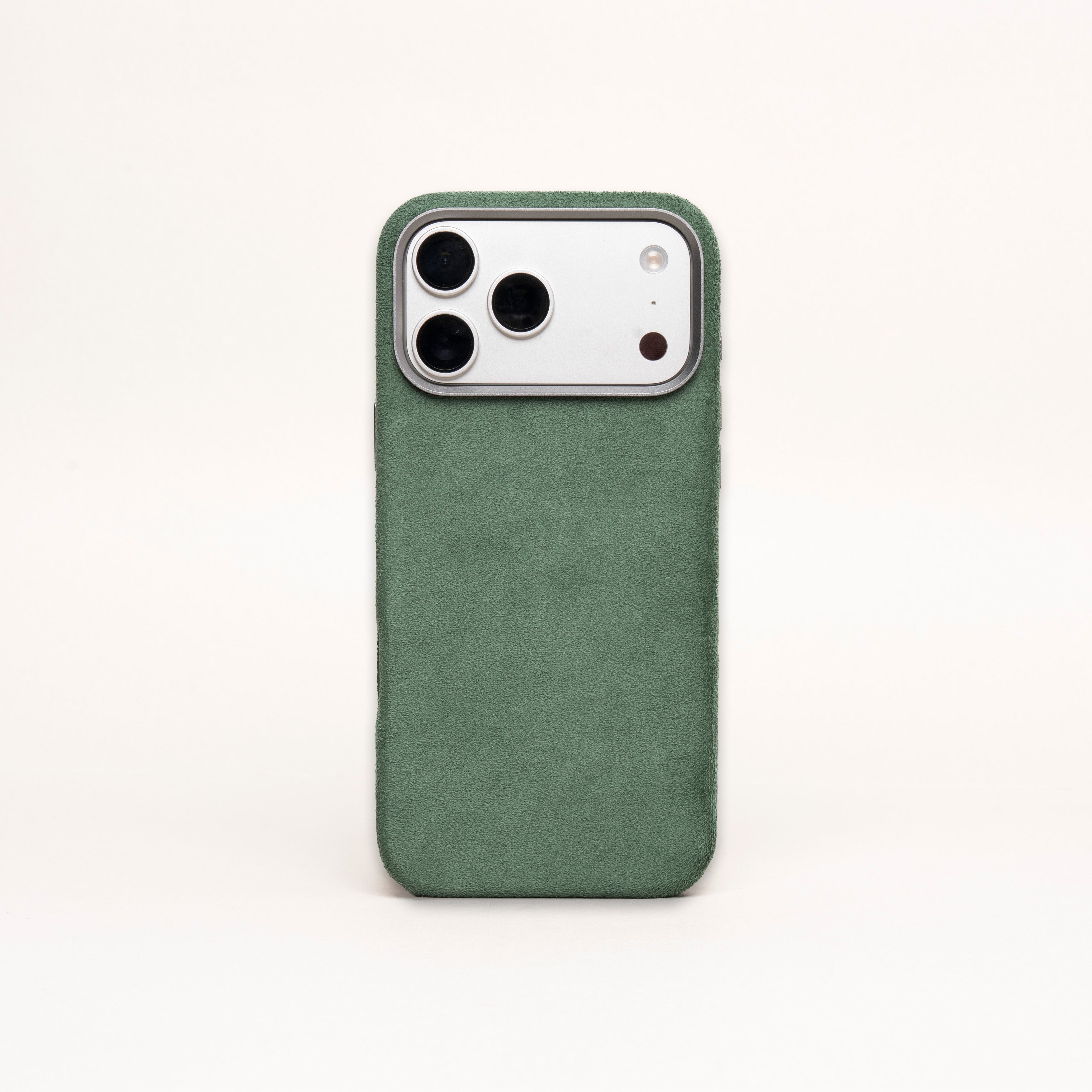 iPhone 17 Pro Max - Alcantara Case - Green