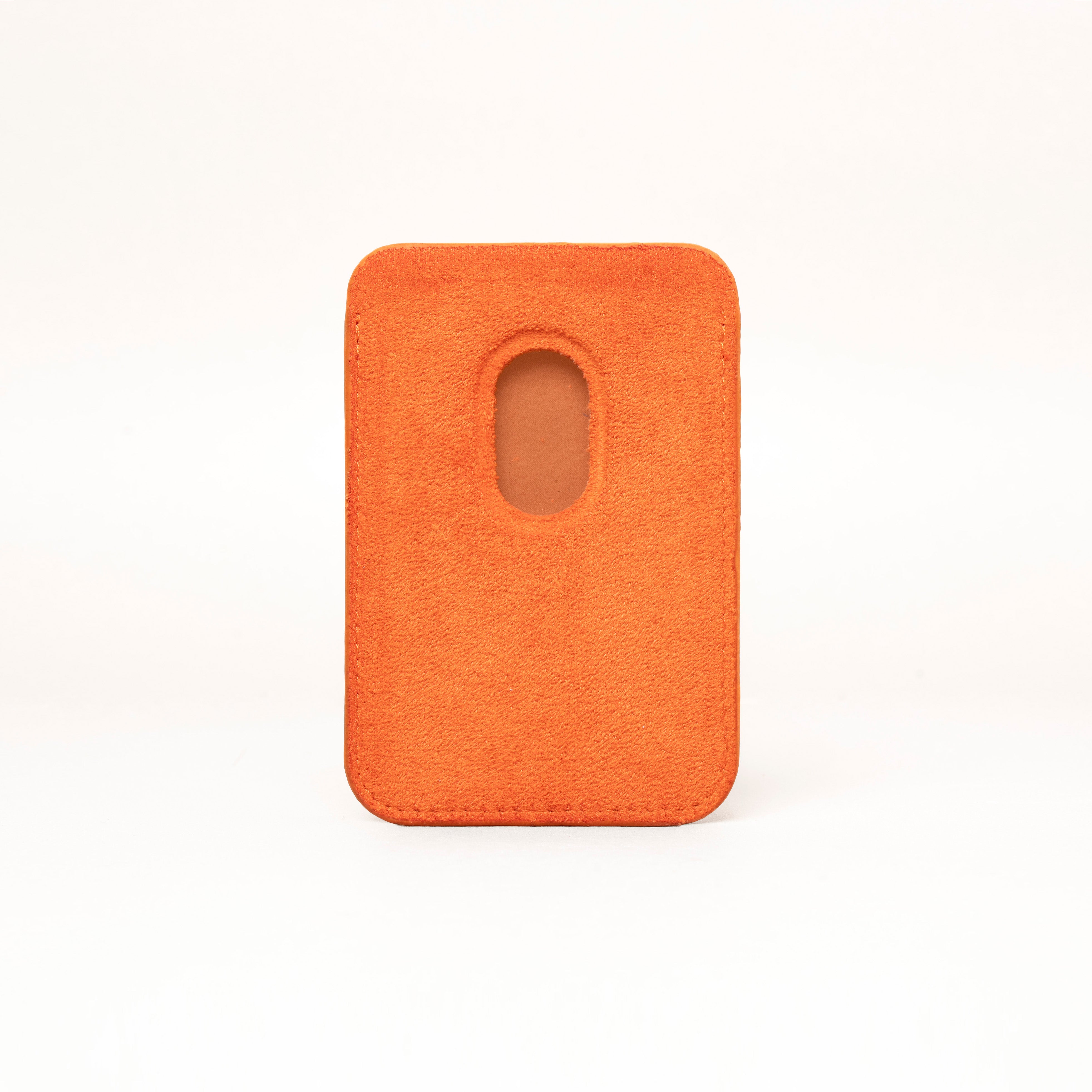 Alcantara Wallet - Orange