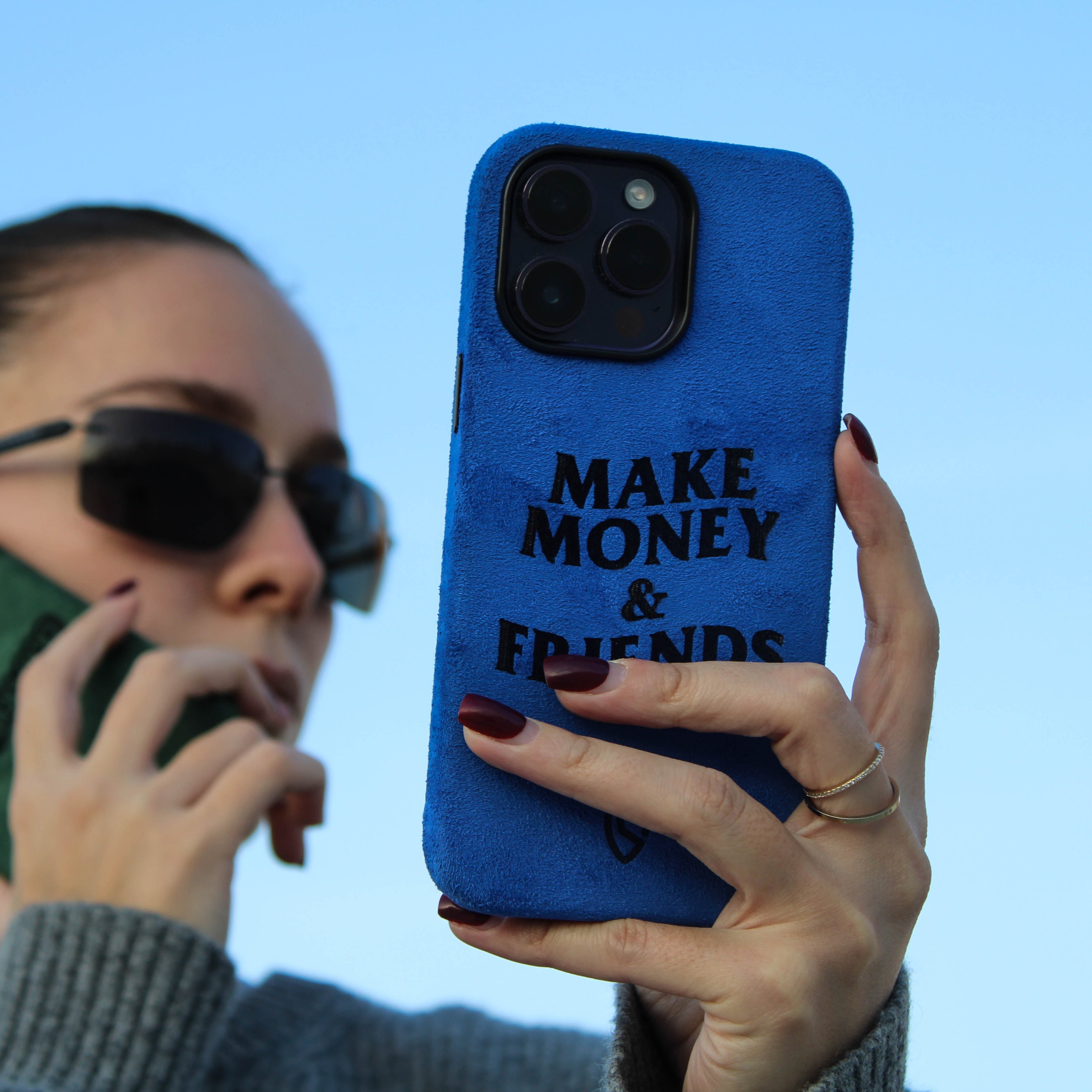 Make Money & Friends - iPhone Case