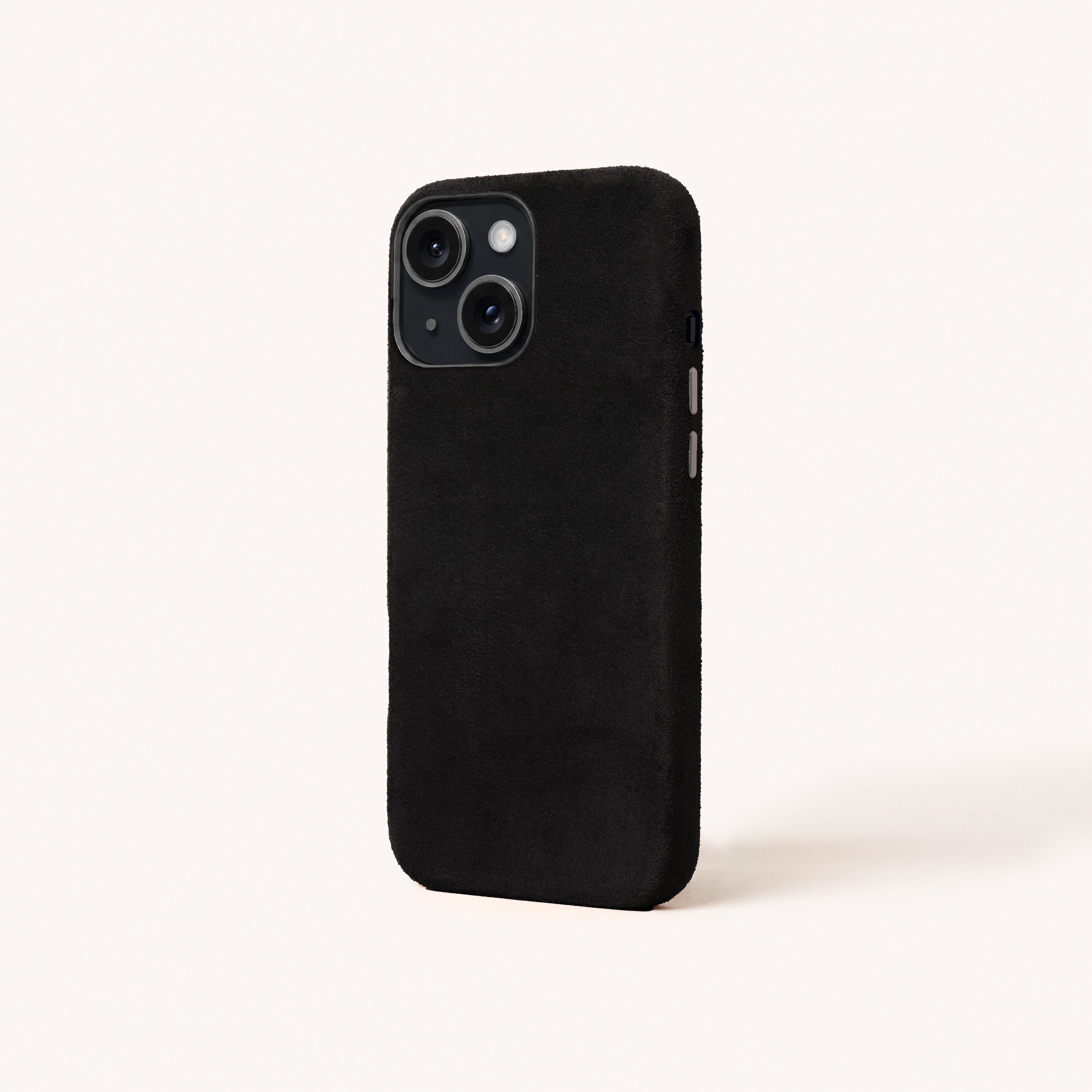 iPhone 14 Plus - Alcantara Case - Black