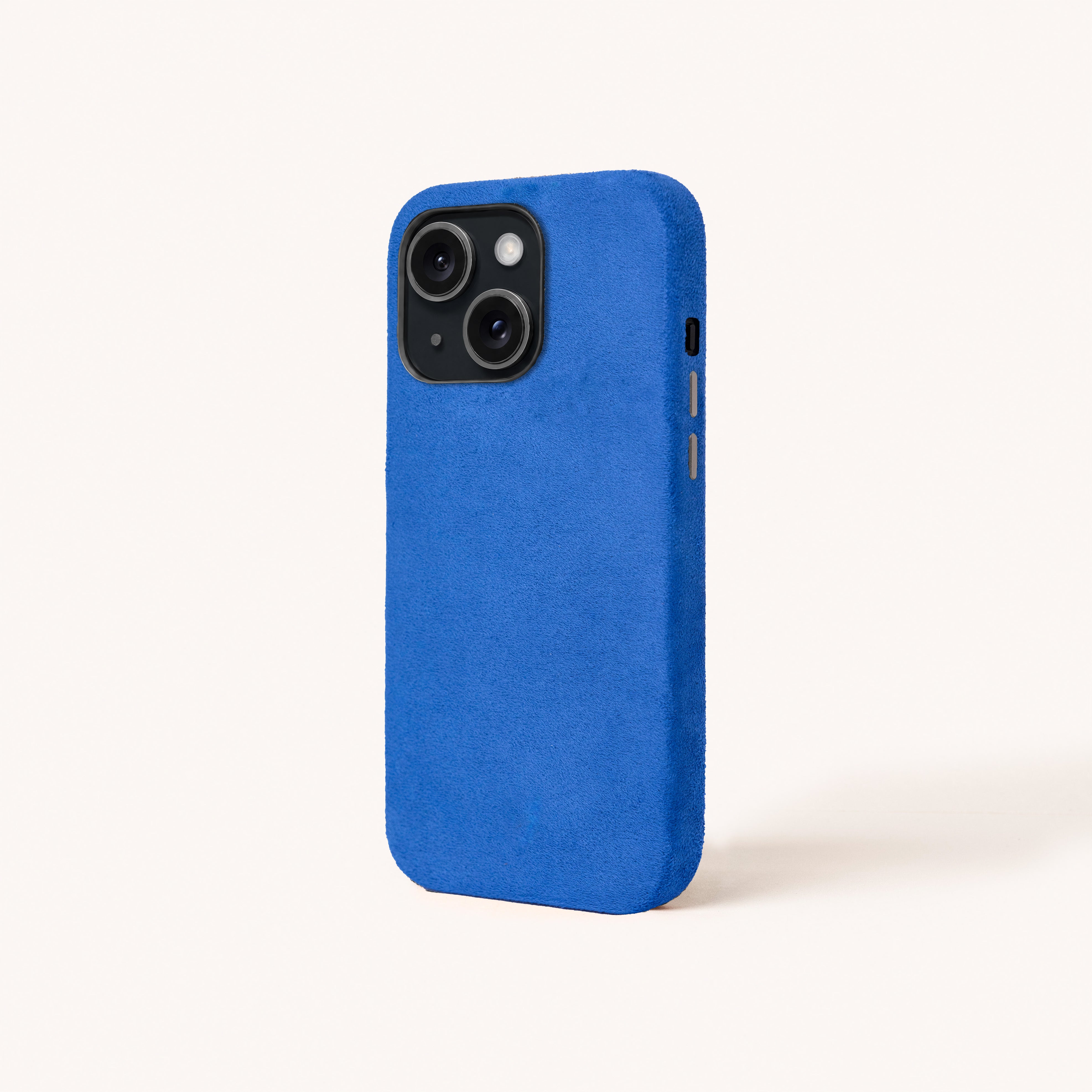 iPhone 14 Plus - Alcantara Case - Electric Blue