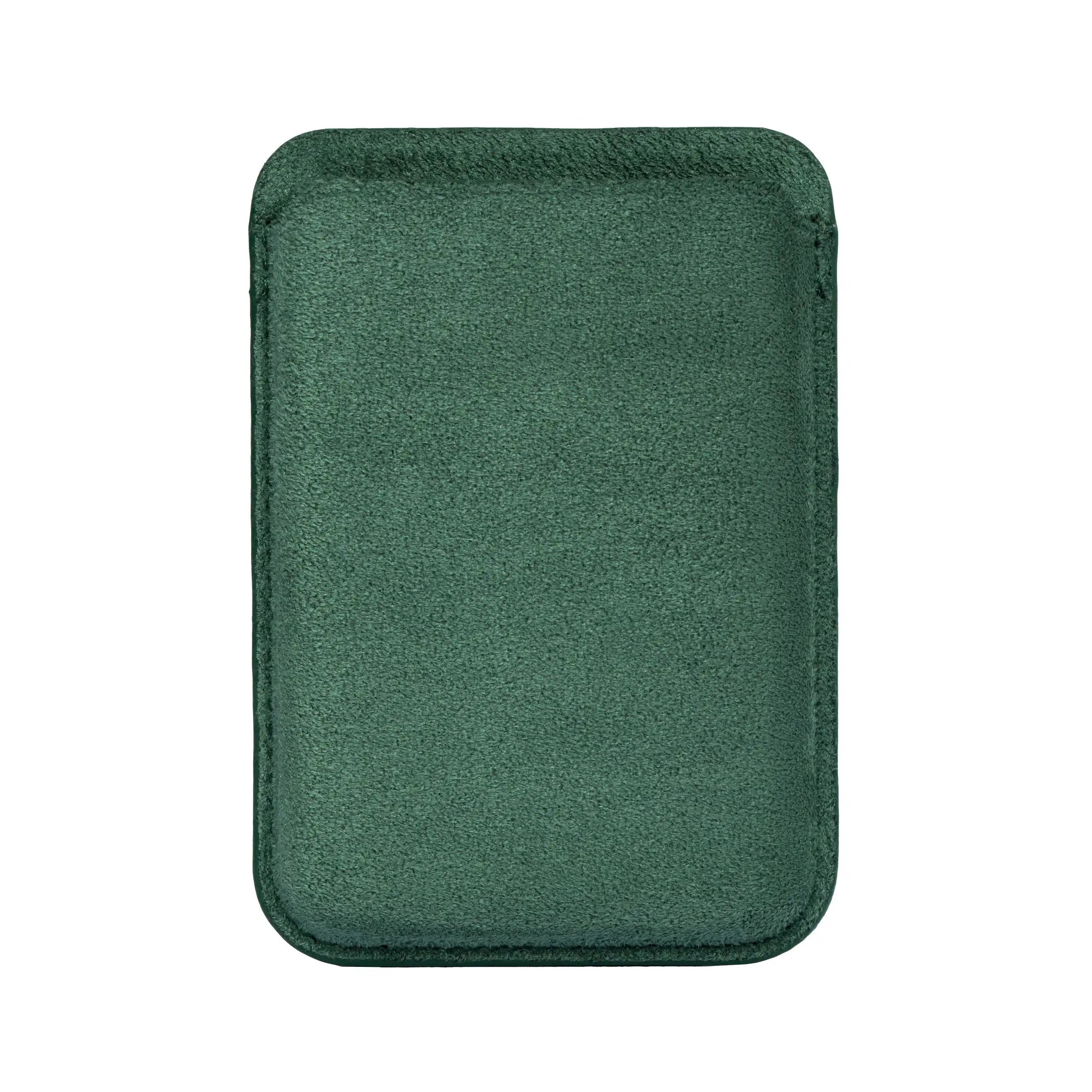 Suede Wallet - Green