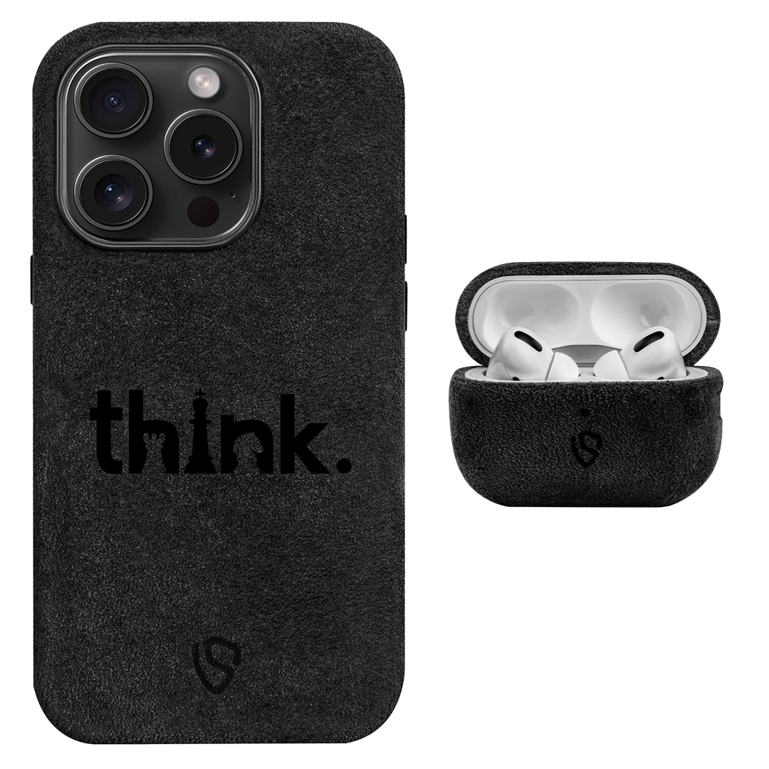 Think. - iPhone + Airpods Case