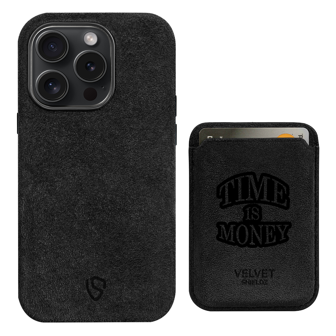 Time is Money - iPhone Case + Wallet