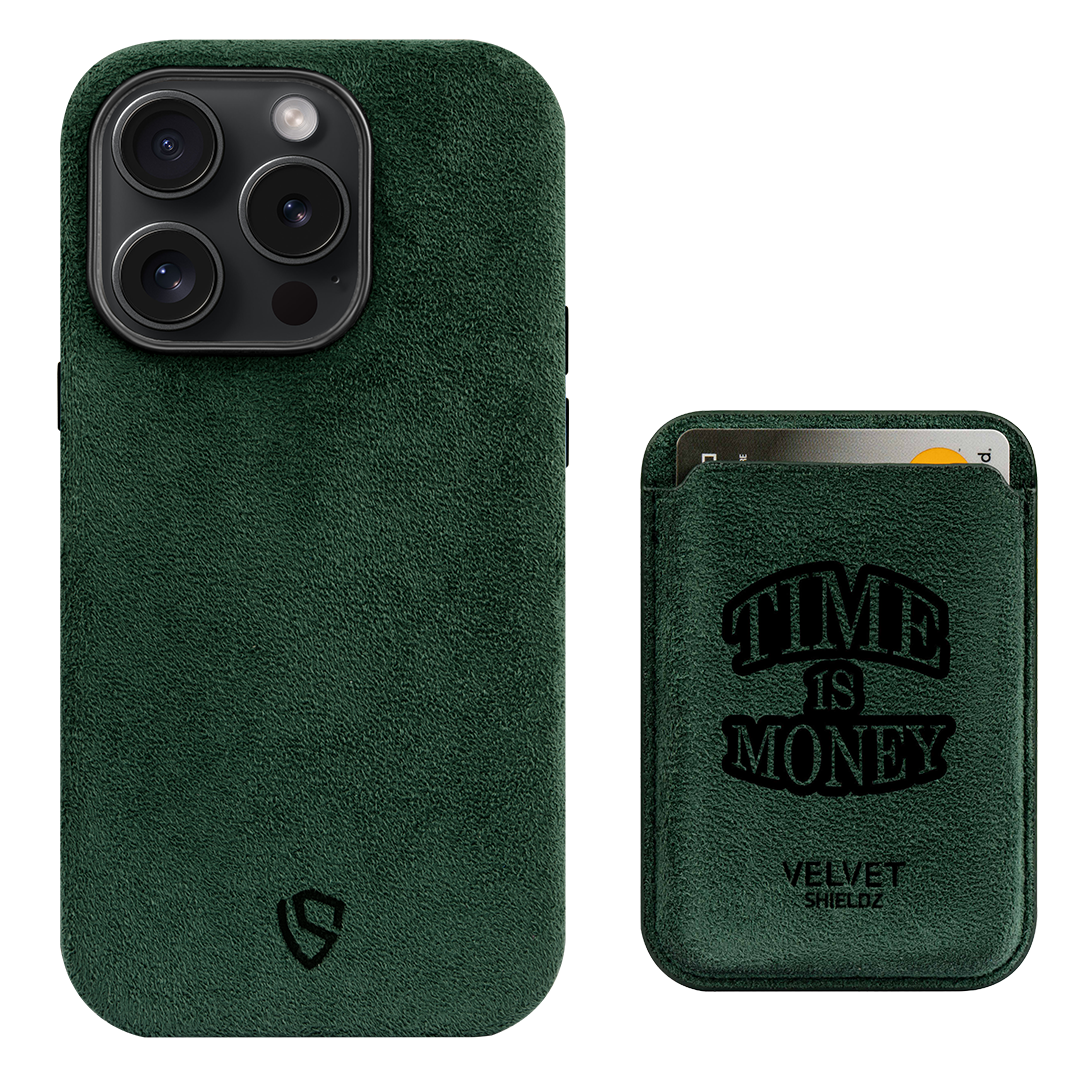 Time is Money - iPhone Case + Wallet