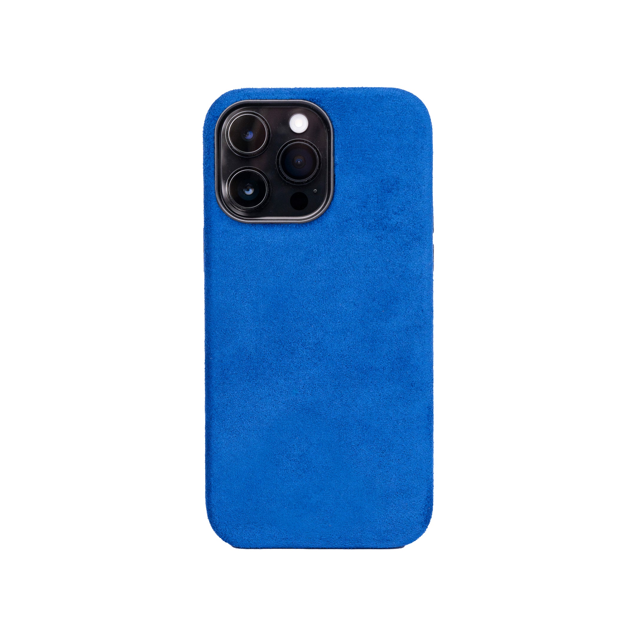 iPhone 12 Pro - Suede Case - Electric Blue