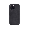 iPhone 14 Pro - Suede Case - Dark Gray