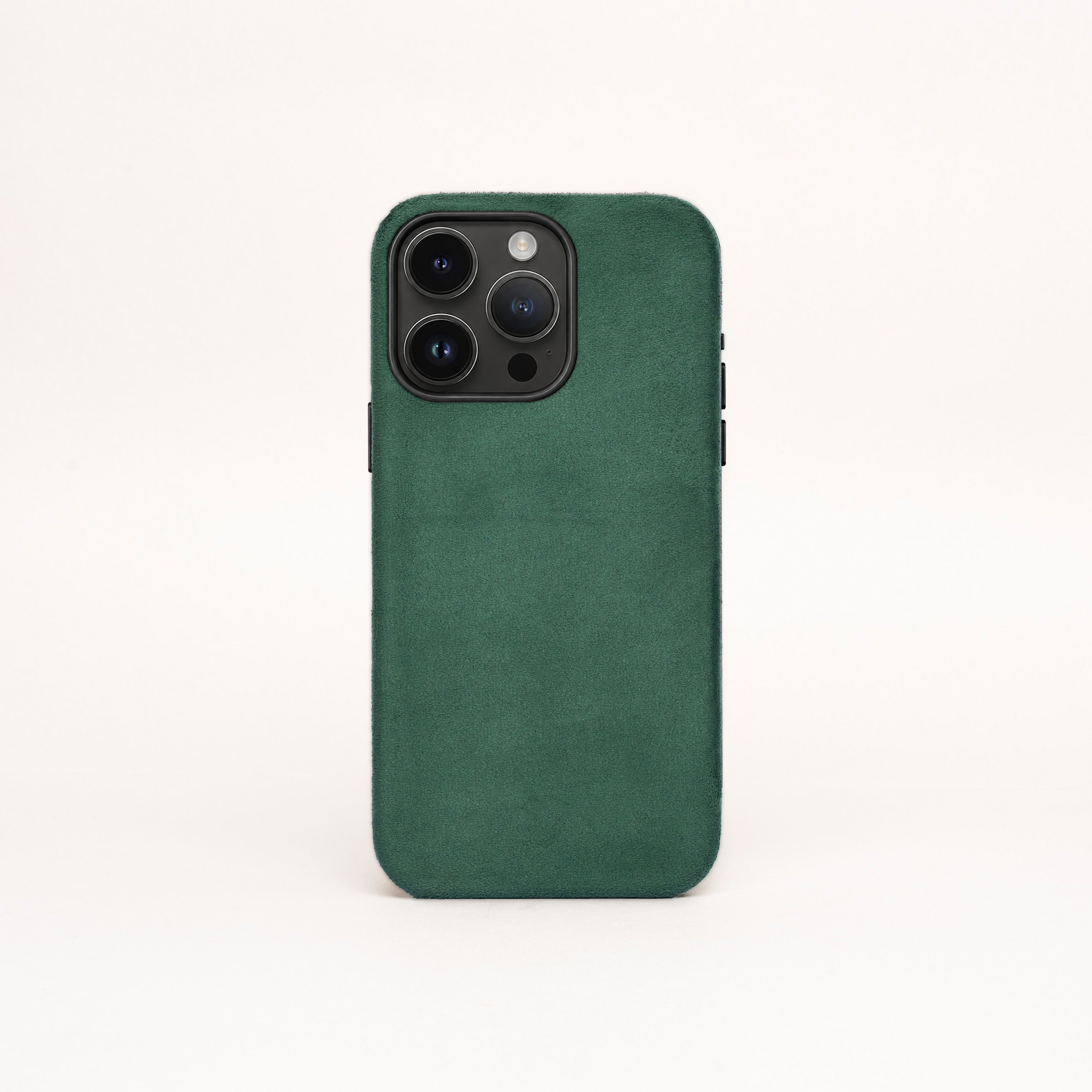 iPhone 16 Pro Max - Alcantara Case - Green