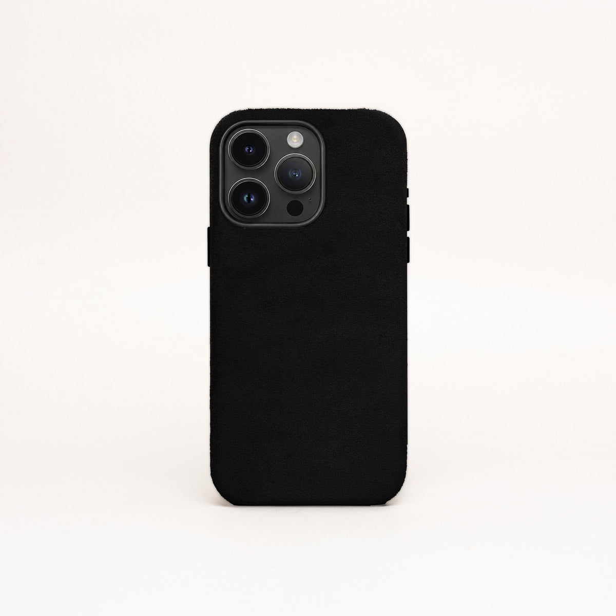 iPhone 15 Pro Max - Alcantara Case - Black