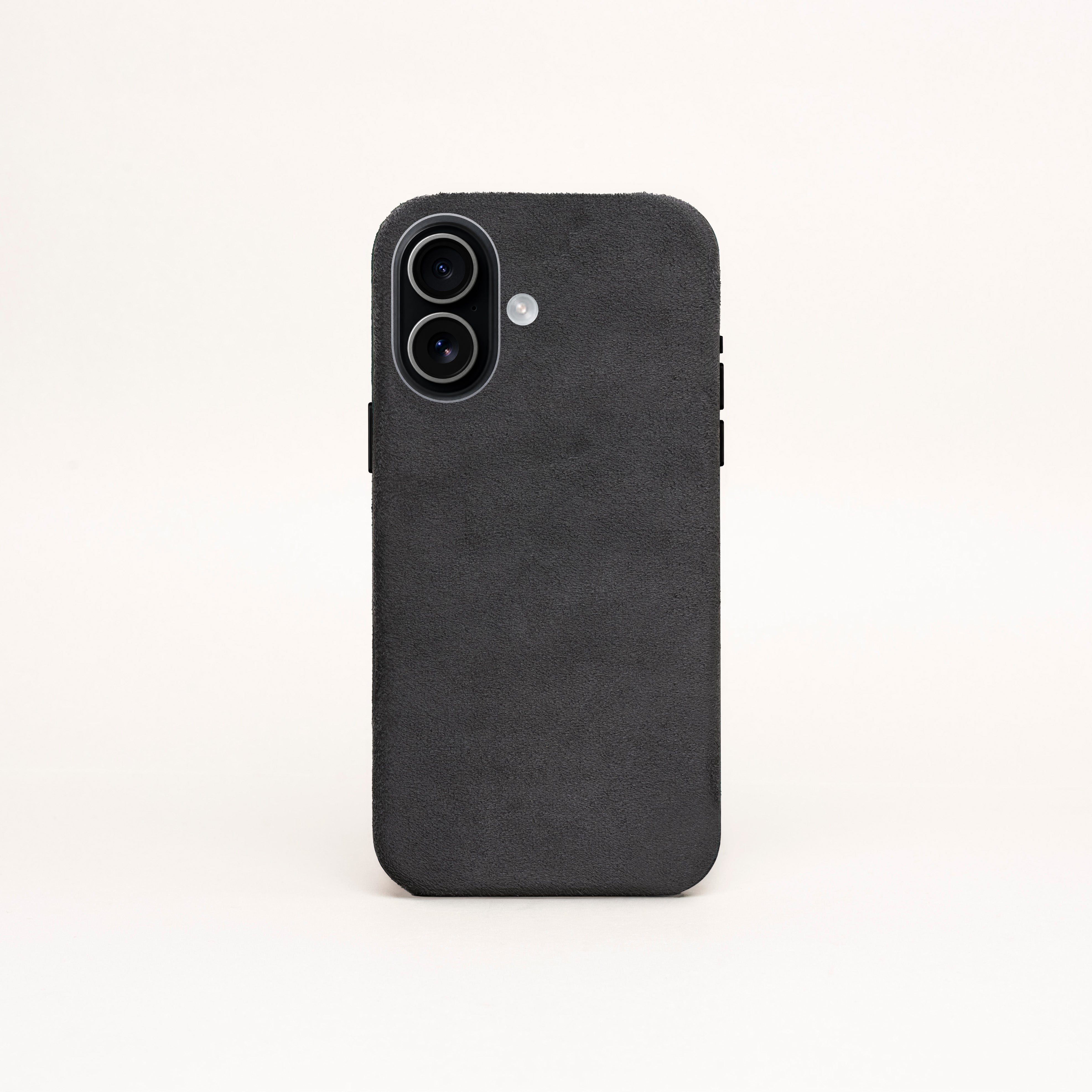 iPhone 16 - Alcantara Case - Dark Gray