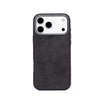 iPhone 17 Pro Max - Suede Case - Dark Gray