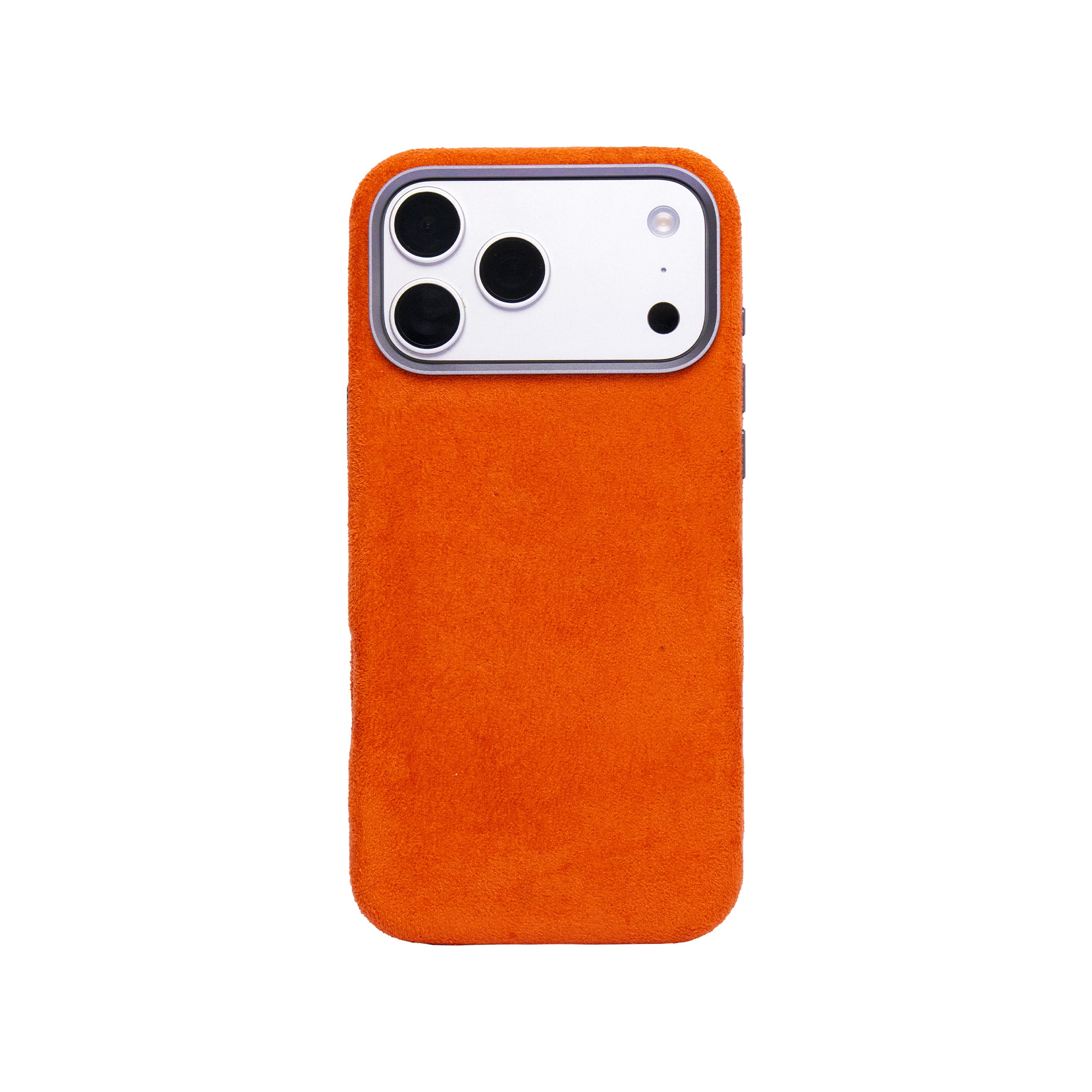 iPhone 17 Pro Max - Suede Case - Orange