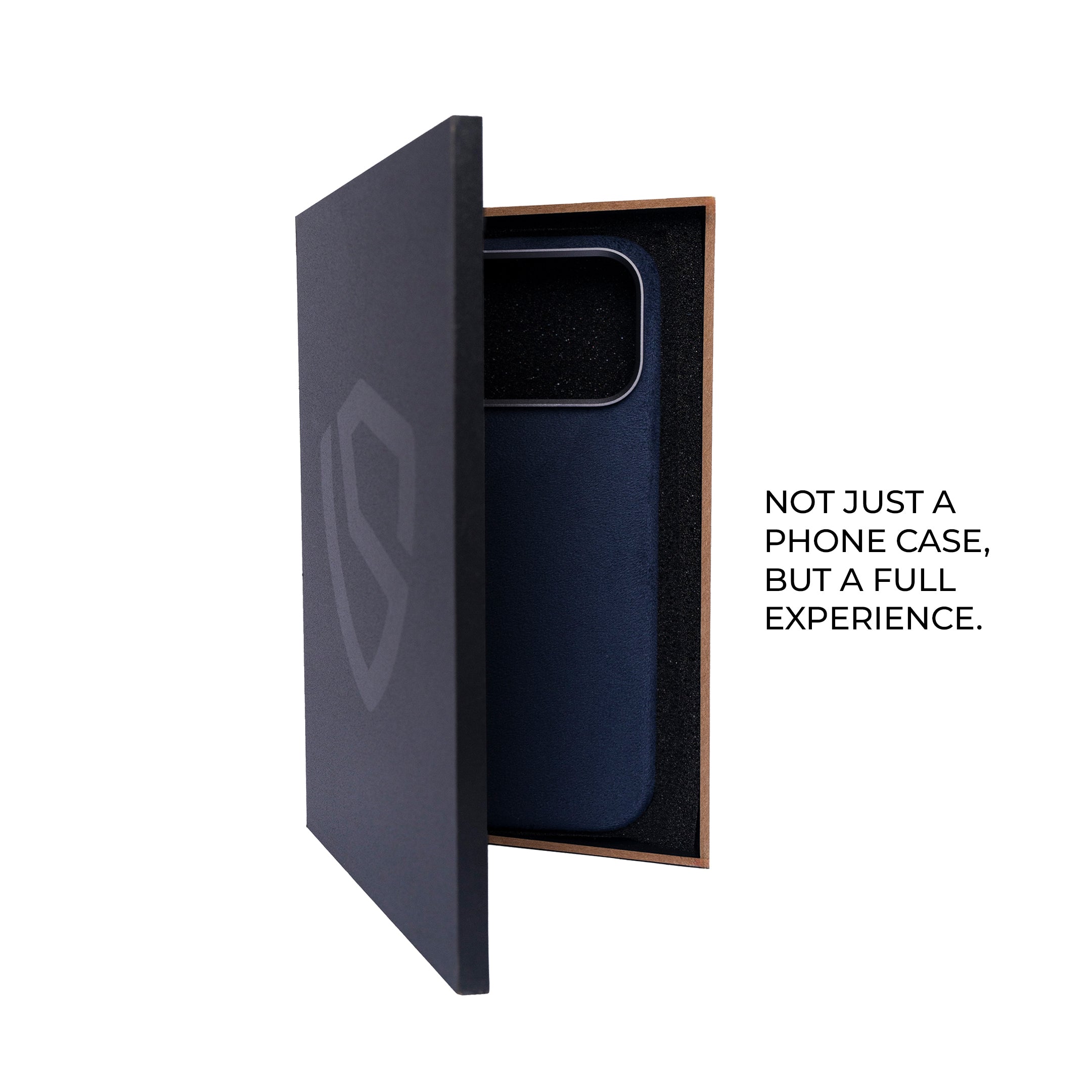 iPhone 17 Pro - Suede Case - Navy Blue