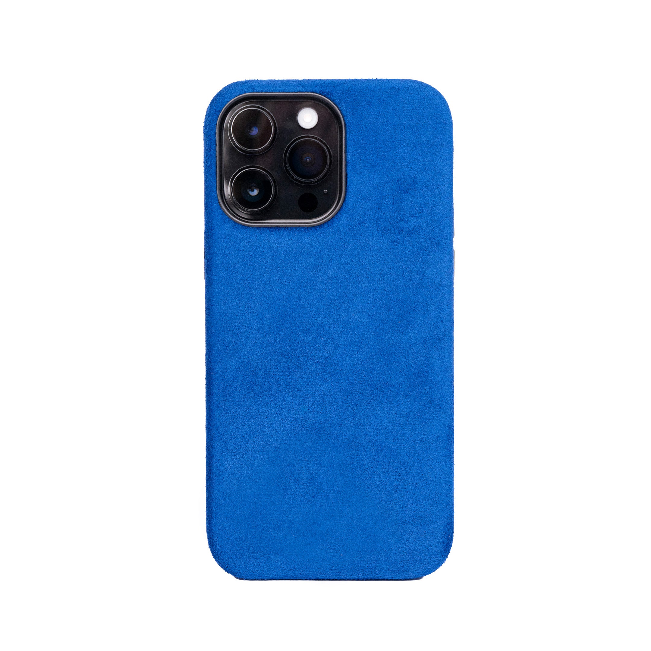 iPhone 14 Pro Max - Suede Case - Electric Blue