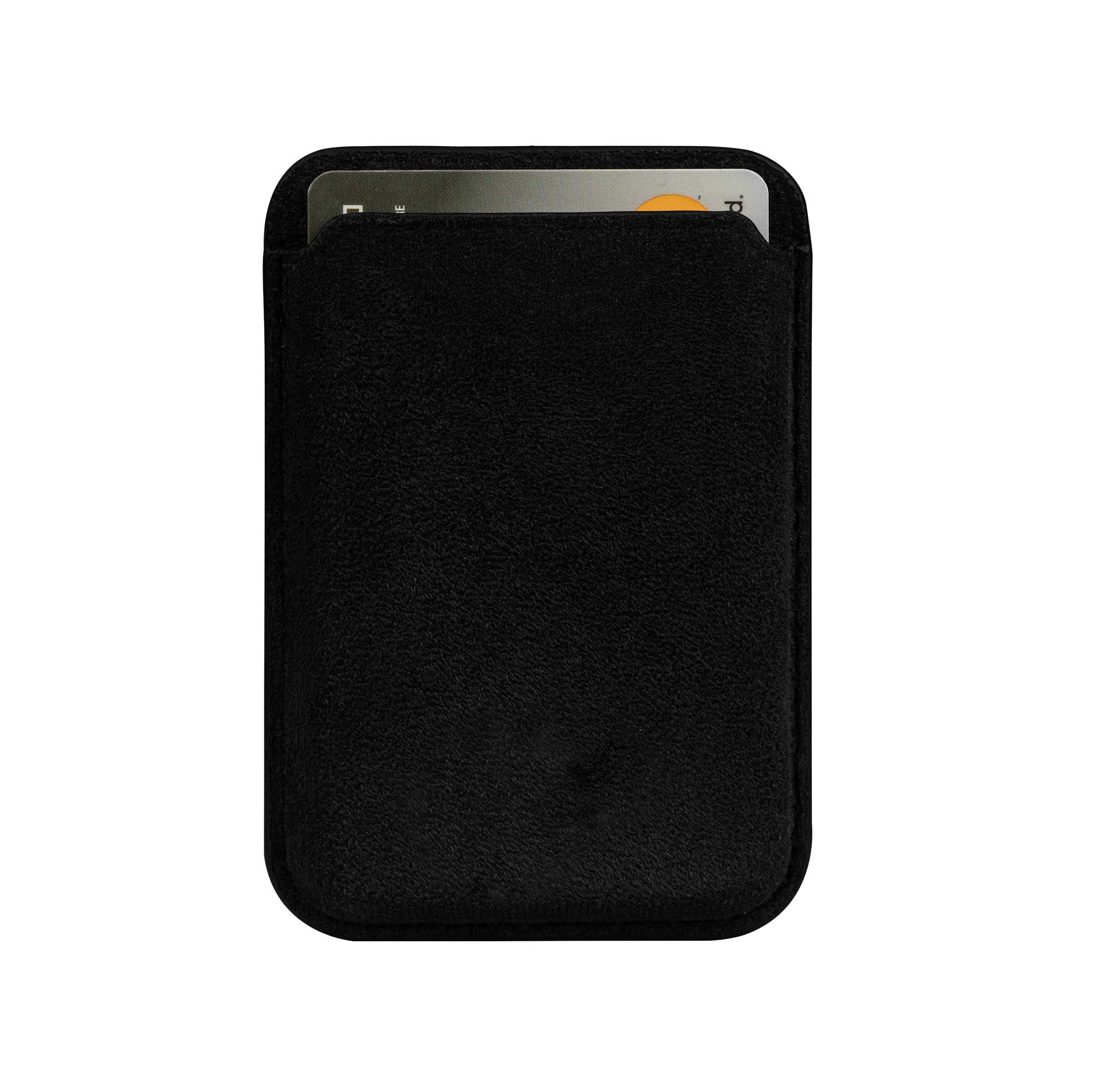 Suede Wallet - Black