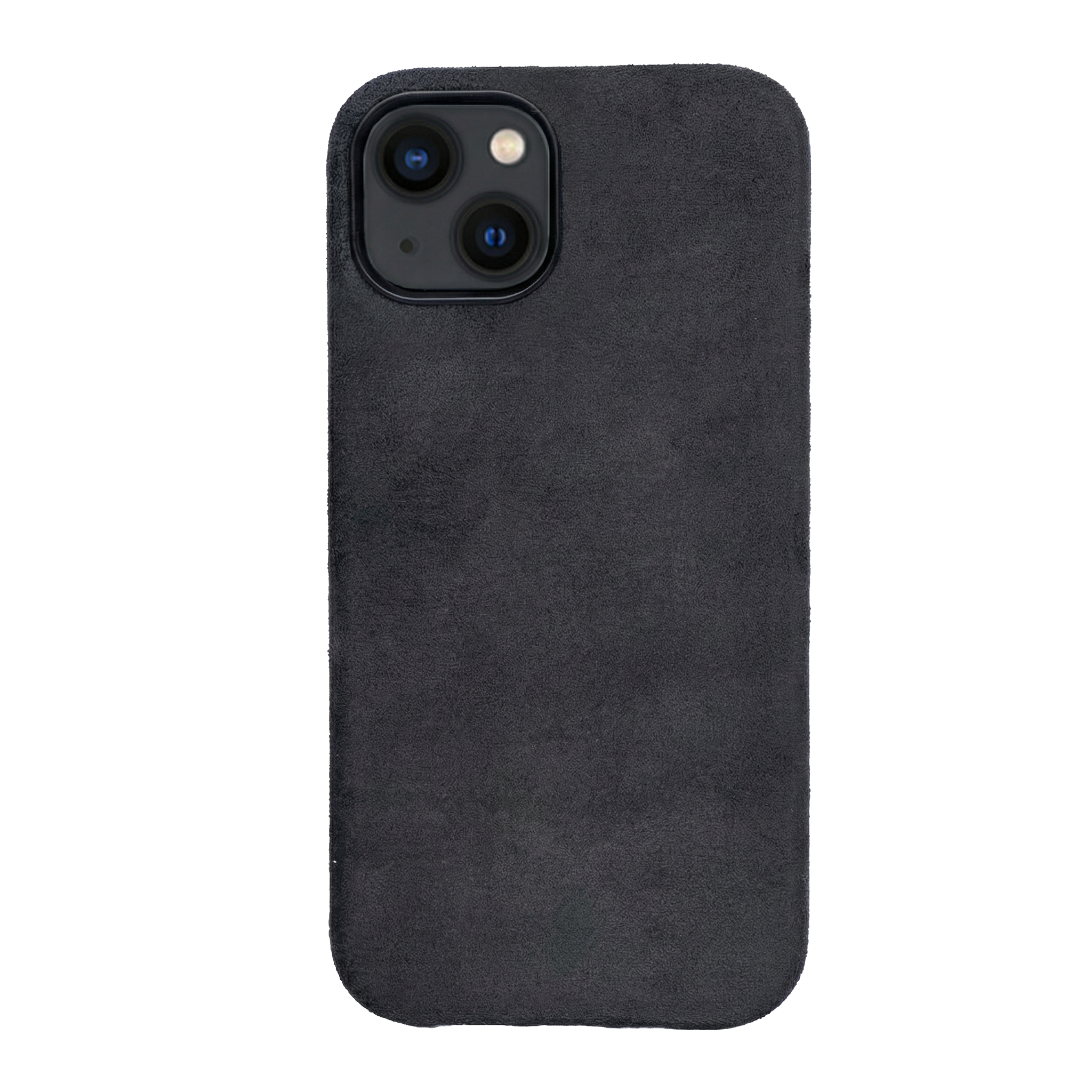 iPhone 14 - Suede Case - Dark Gray