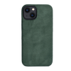 iPhone 15 Plus - Suede Case - Green