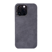 iPhone 15 Pro Max - Suede Case - Nardo Gray