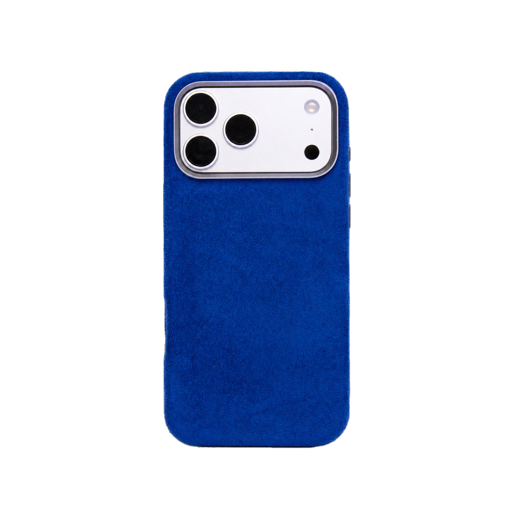 iPhone 17 Pro - Suede Case - Electric Blue
