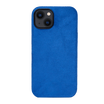 iPhone 15 Plus - Suede Case - Electric Blue