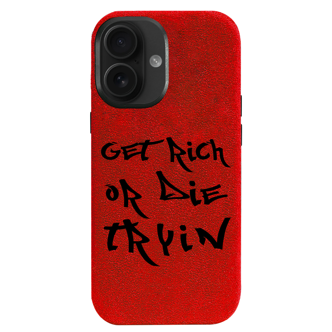 Get Rich or Die Trying - iPhone Case
