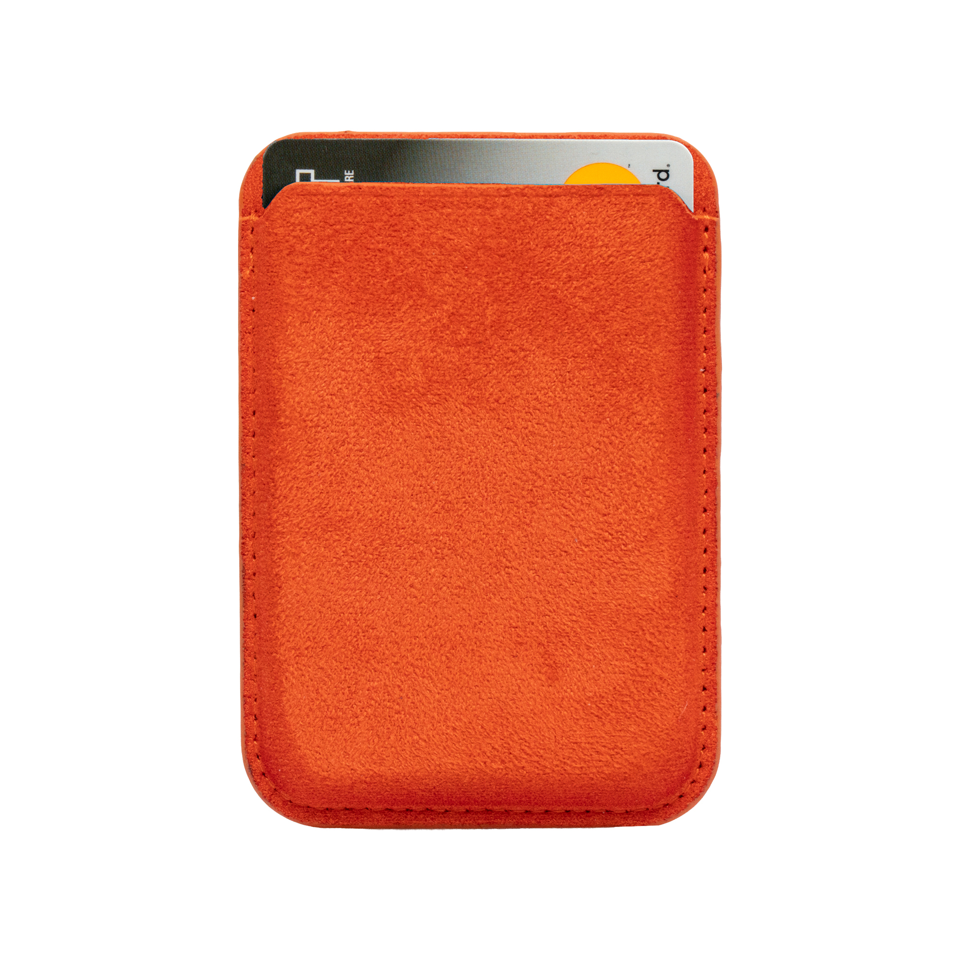Suede Wallet - Orange