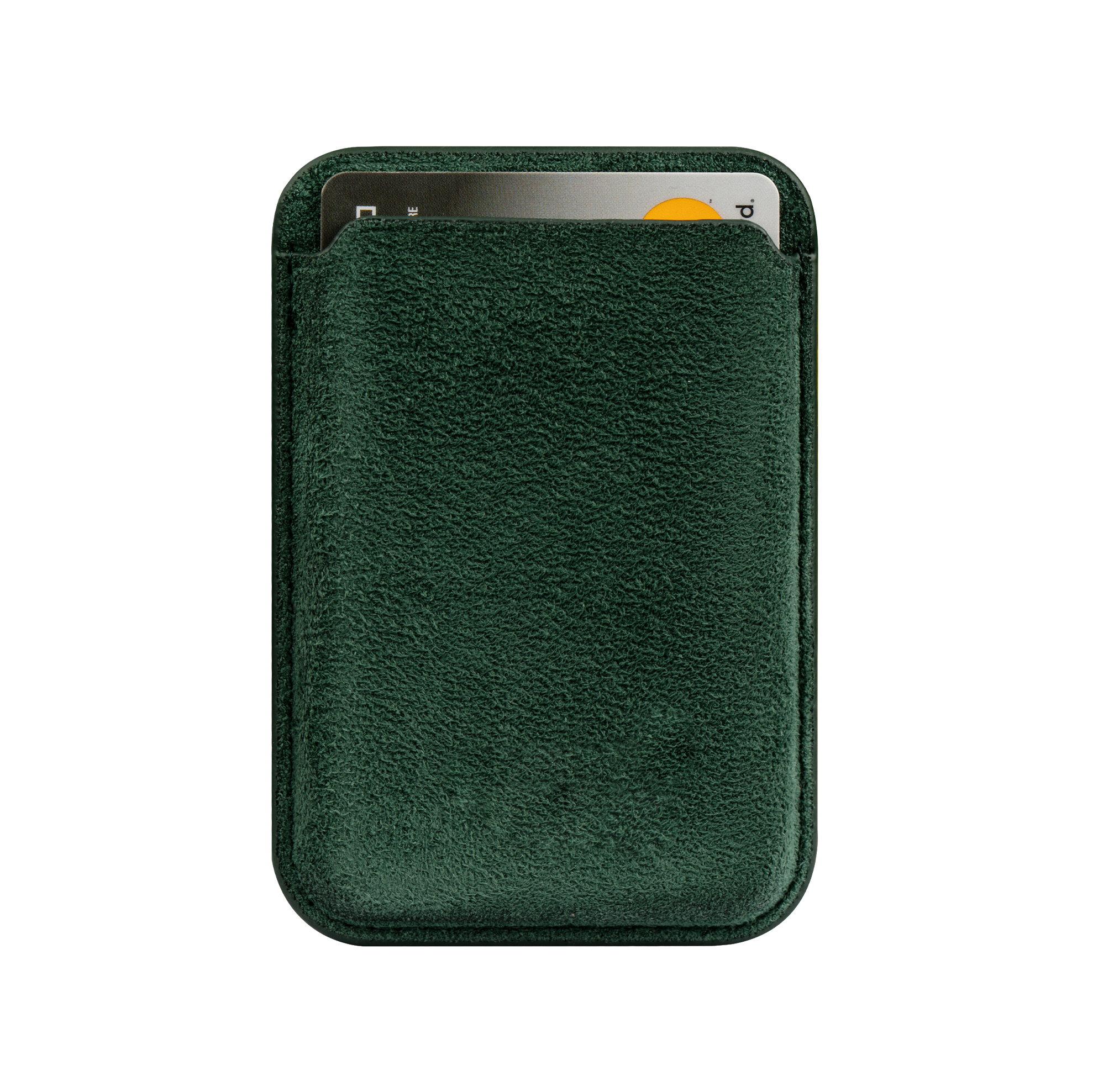 Suede Wallet - Green