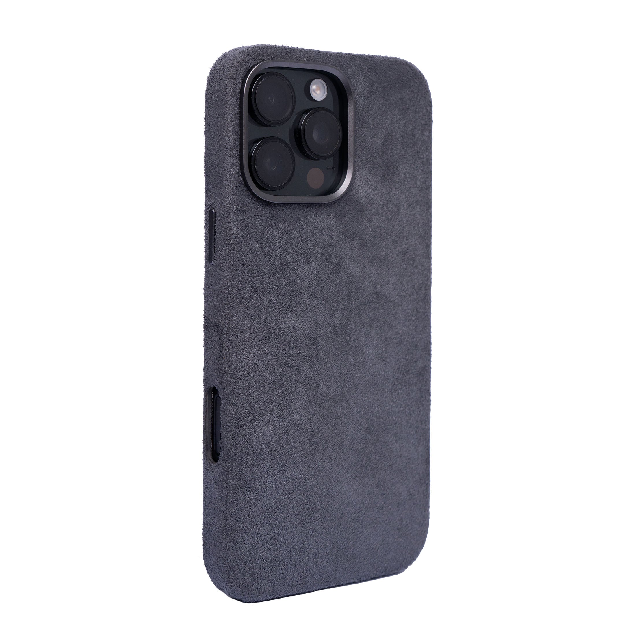 iPhone 16 Pro Max - Suede Case - Nardo Gray