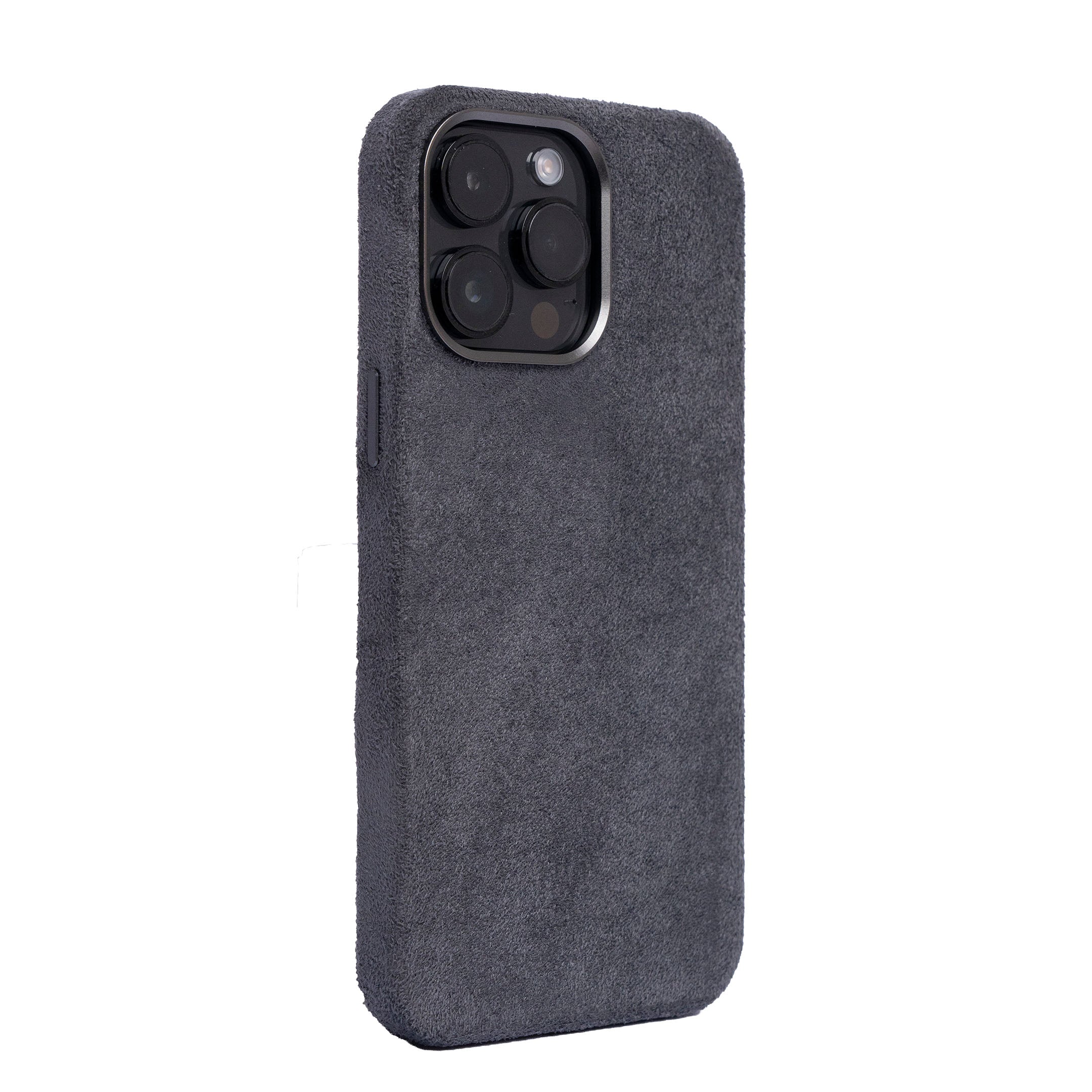 iPhone 14 Pro - Suede Case - Nardo Gray