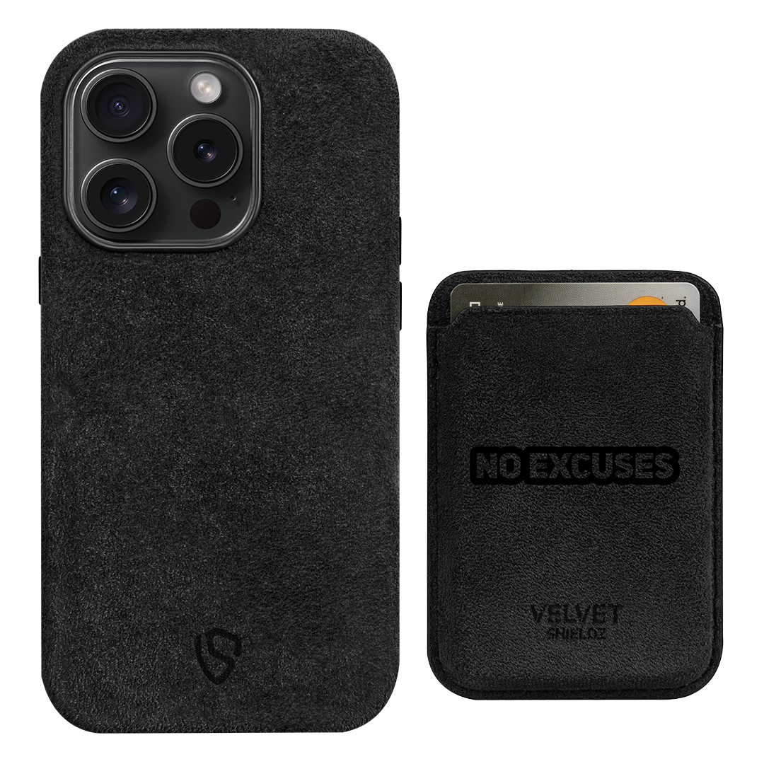 No Excuses - iPhone Case + Wallet