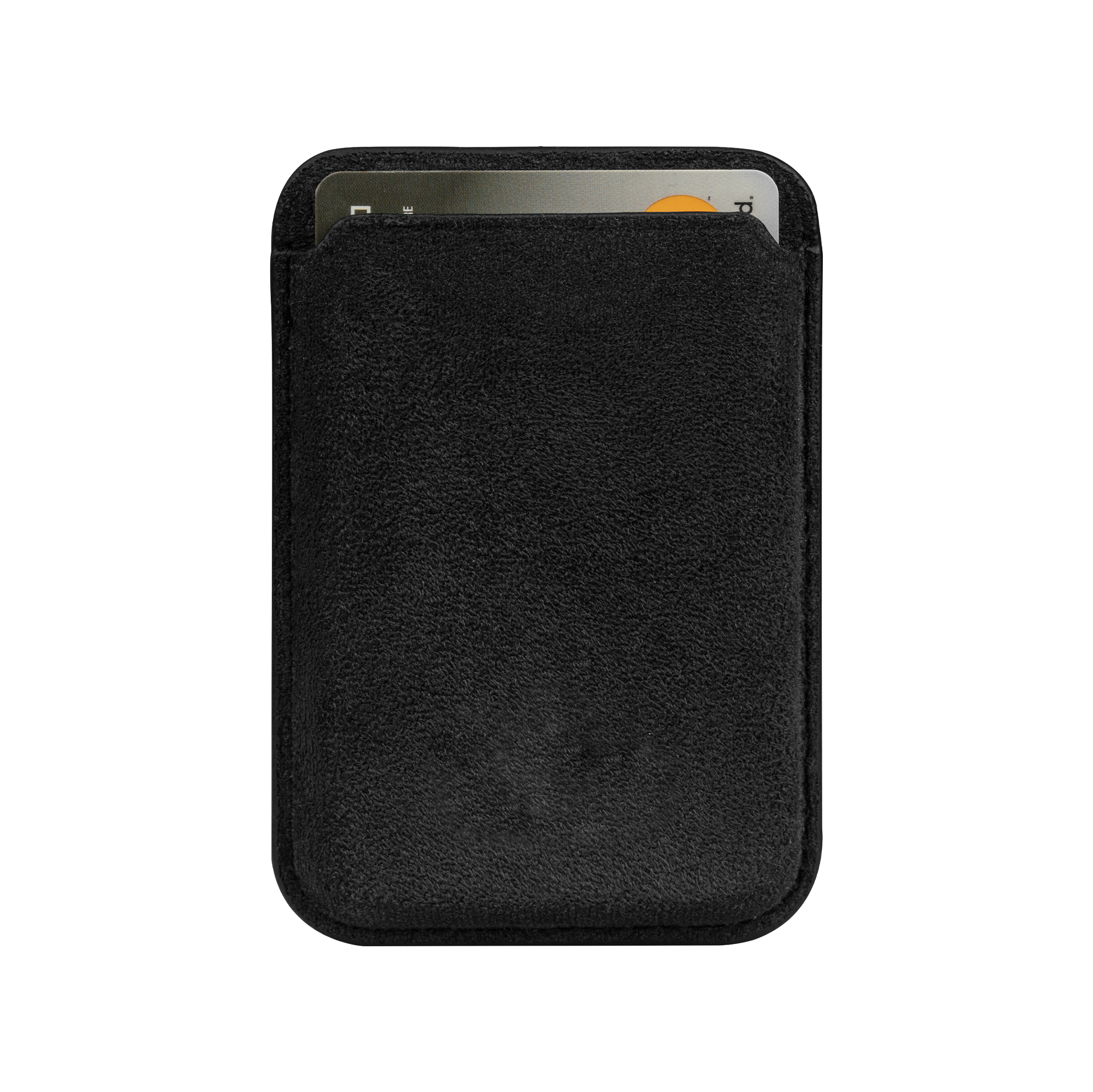 Suede Wallet - Dark Gray
