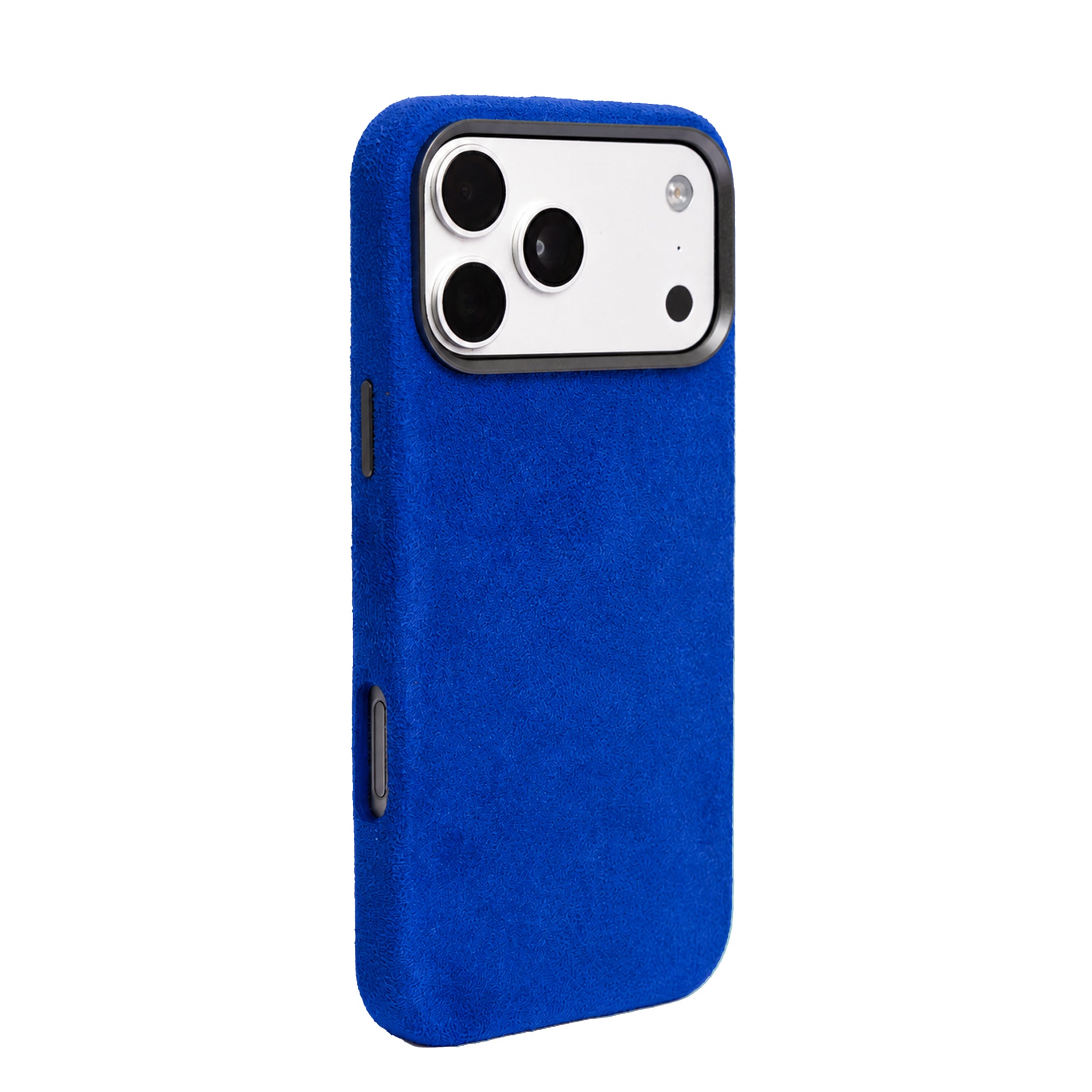 iPhone 17 Pro - Suede Case - Electric Blue