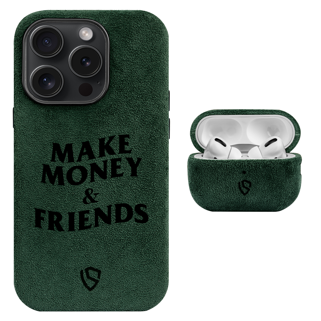 Make Money & Friends - iPhone + Airpods Case